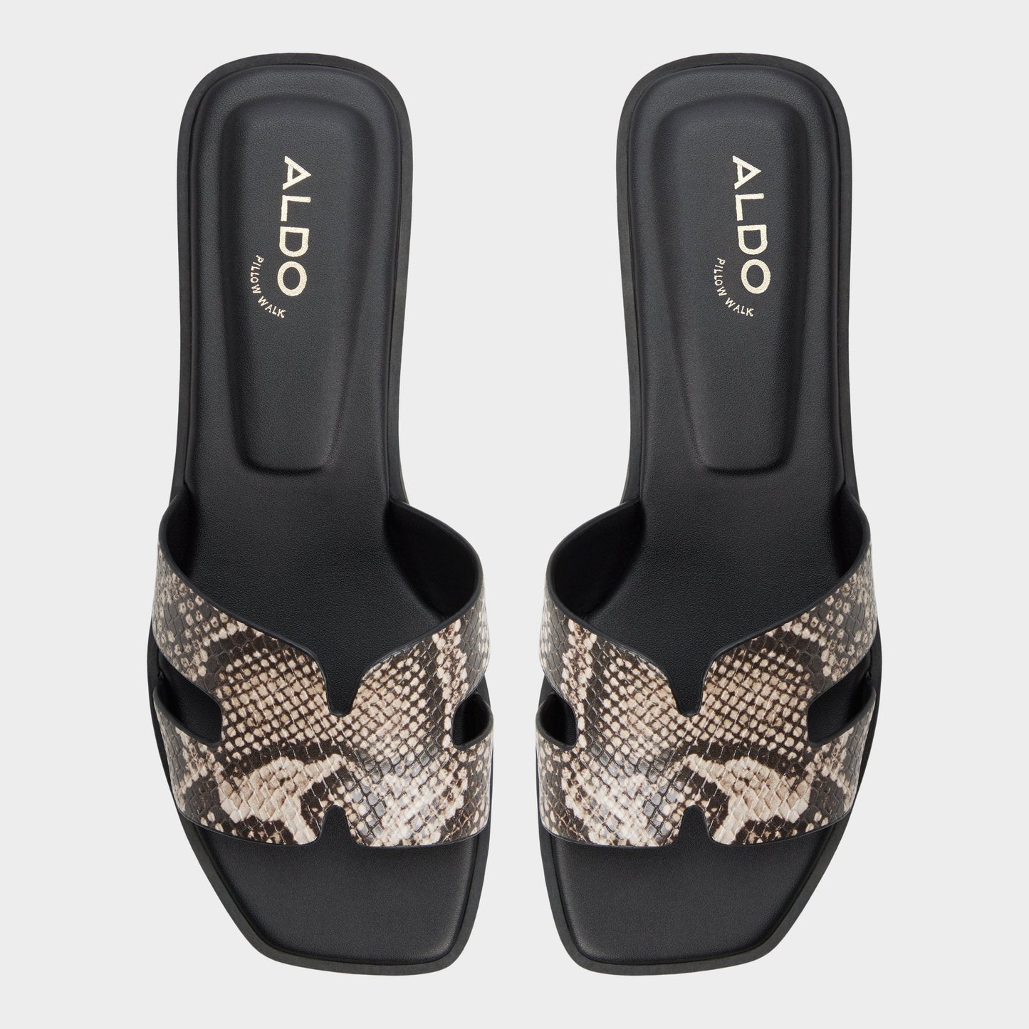 Aldo Itsandal in Open Brown 14190528 - Slide sandal Women|New