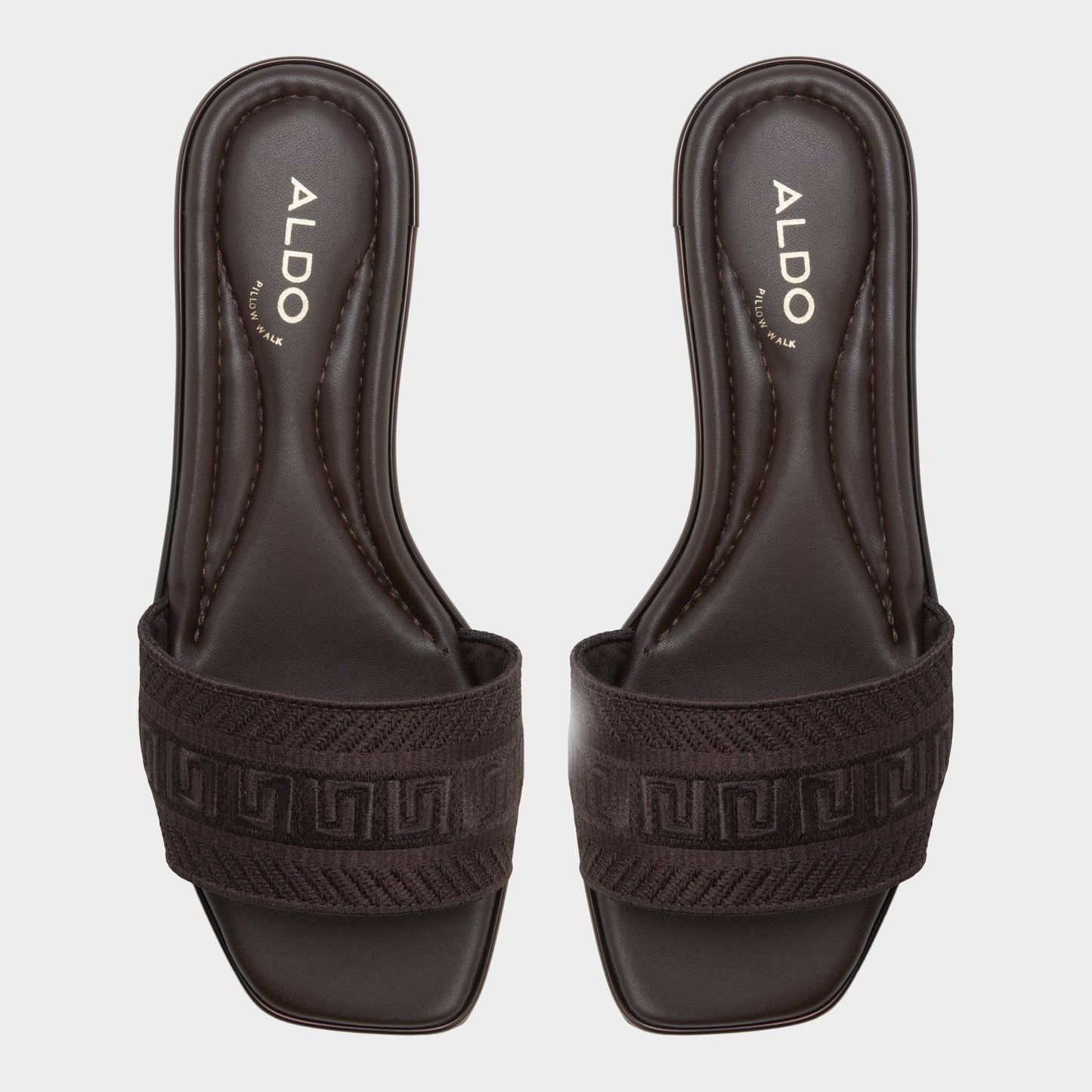Aldo Oceania in Dark Brown 14298155 - Slide sandal Women|New