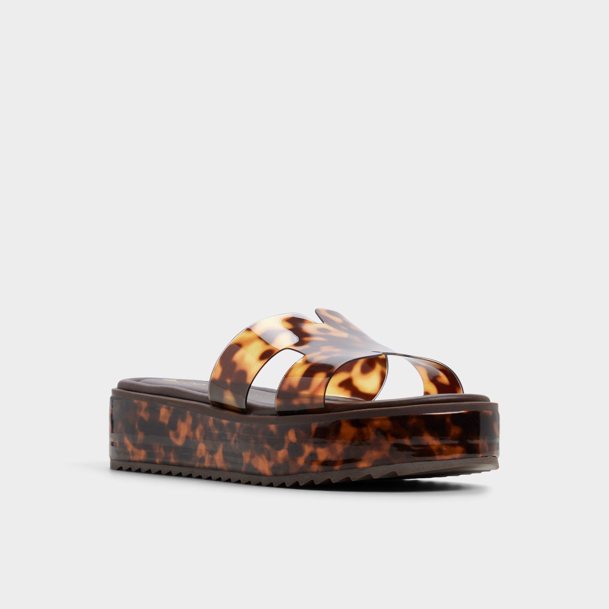 Aldo Anayelie in Open Brown - Slide sandal, Platform Women|New