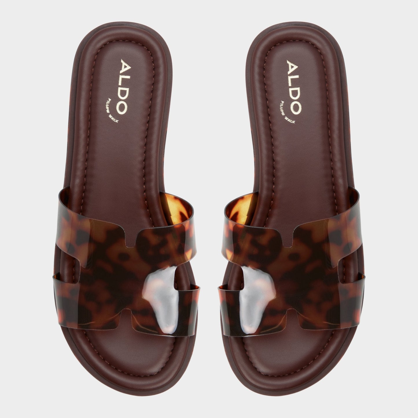 Aldo Anayelie in Open Brown - Slide sandal, Platform Women|New