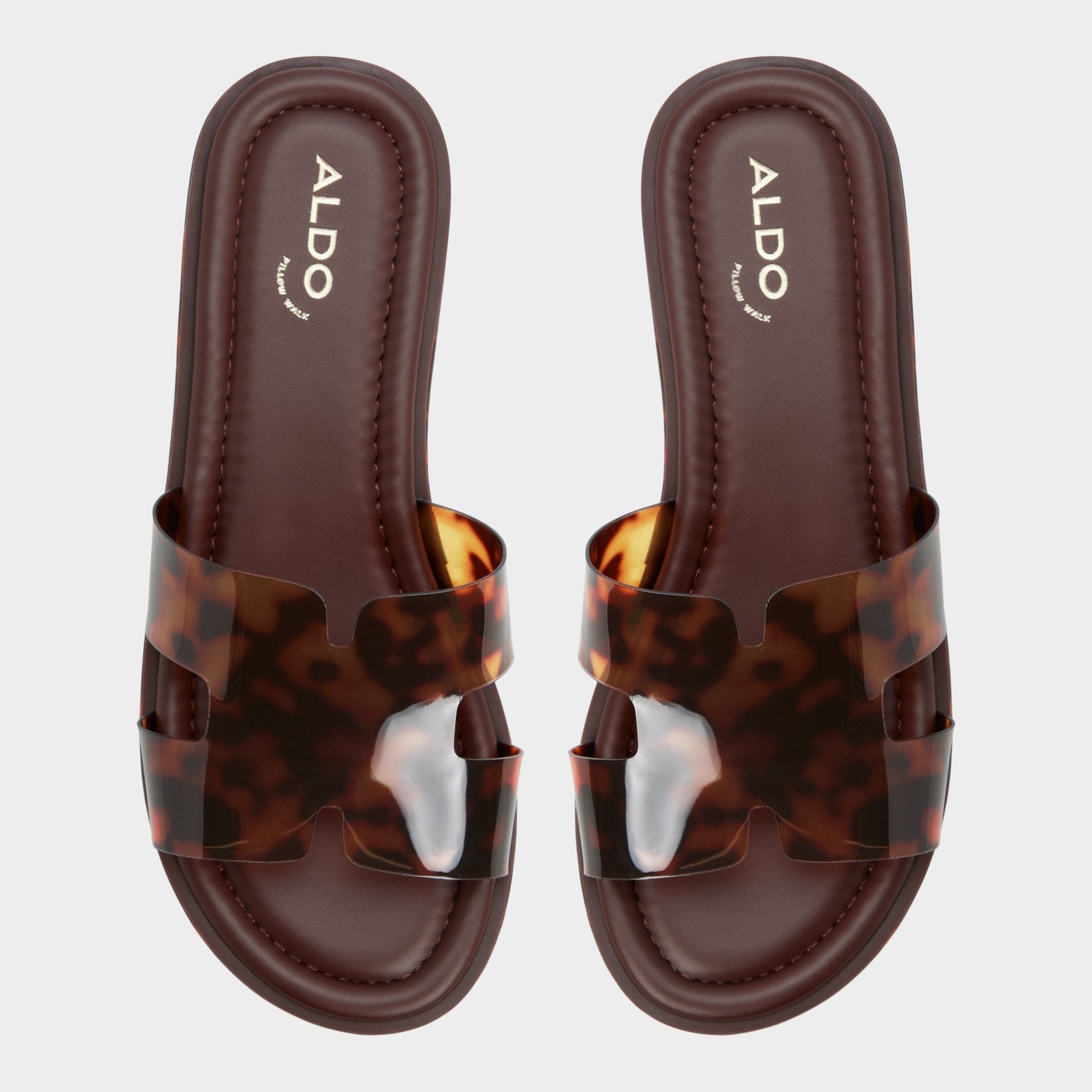 Aldo Anayelie in Open Brown - Slide sandal, Platform Women|New