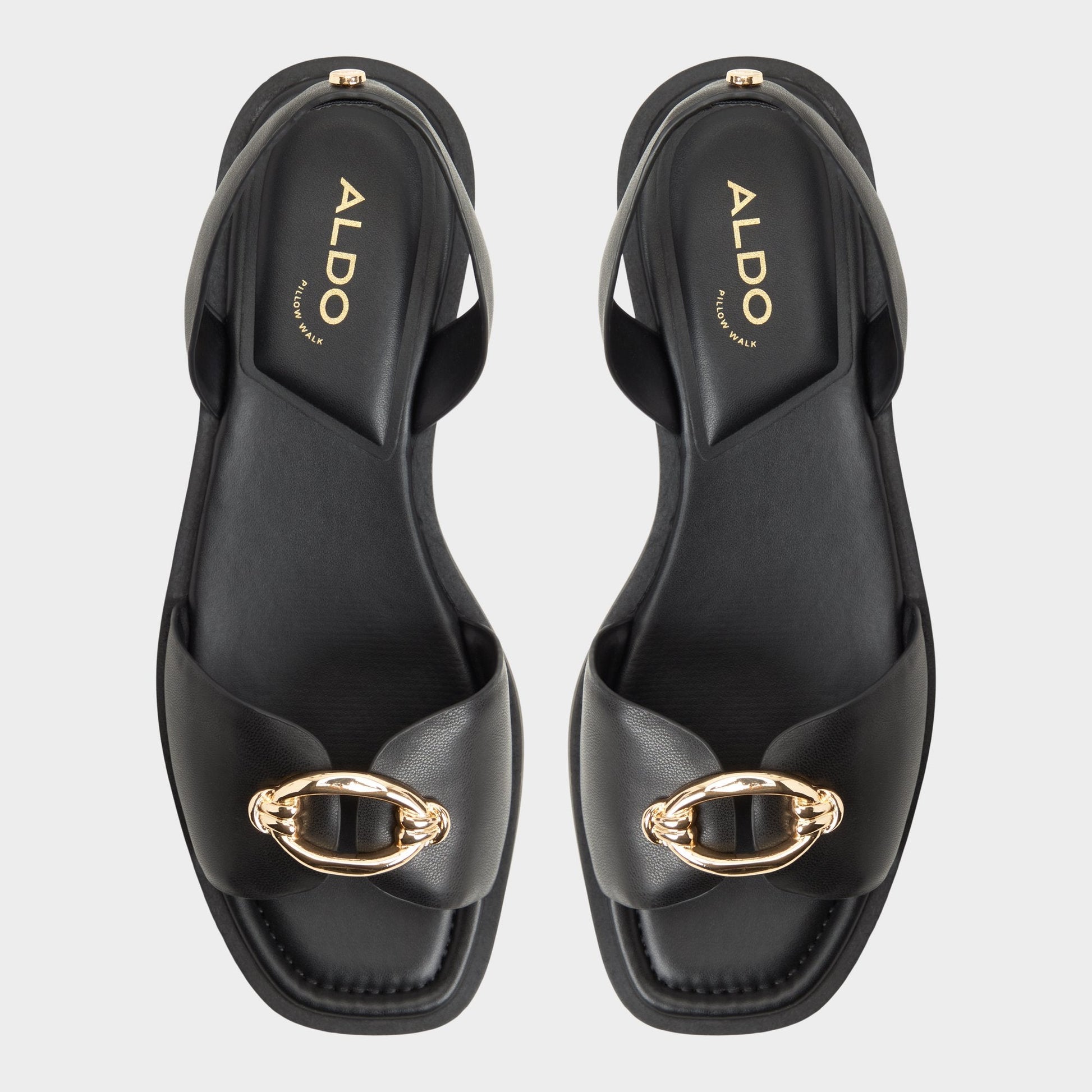 Aldo Calelian in Black - Flat sandal Women|New