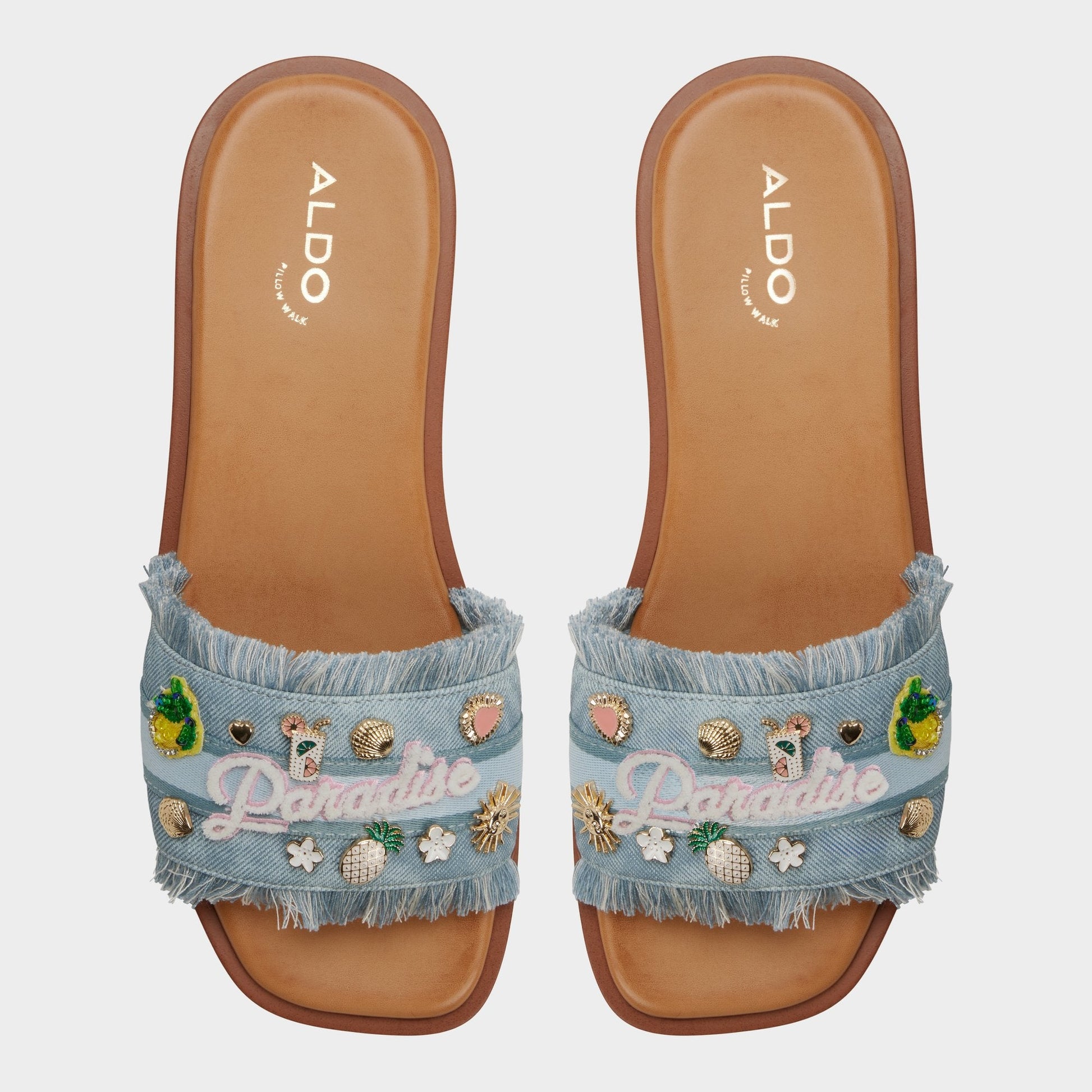 Aldo Paradiseslide in Denim 14343907 -  Women
