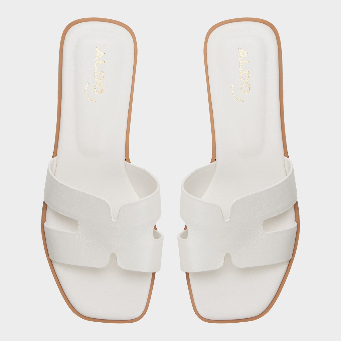 Aldo Itsandalb in White - Slide sandal Women