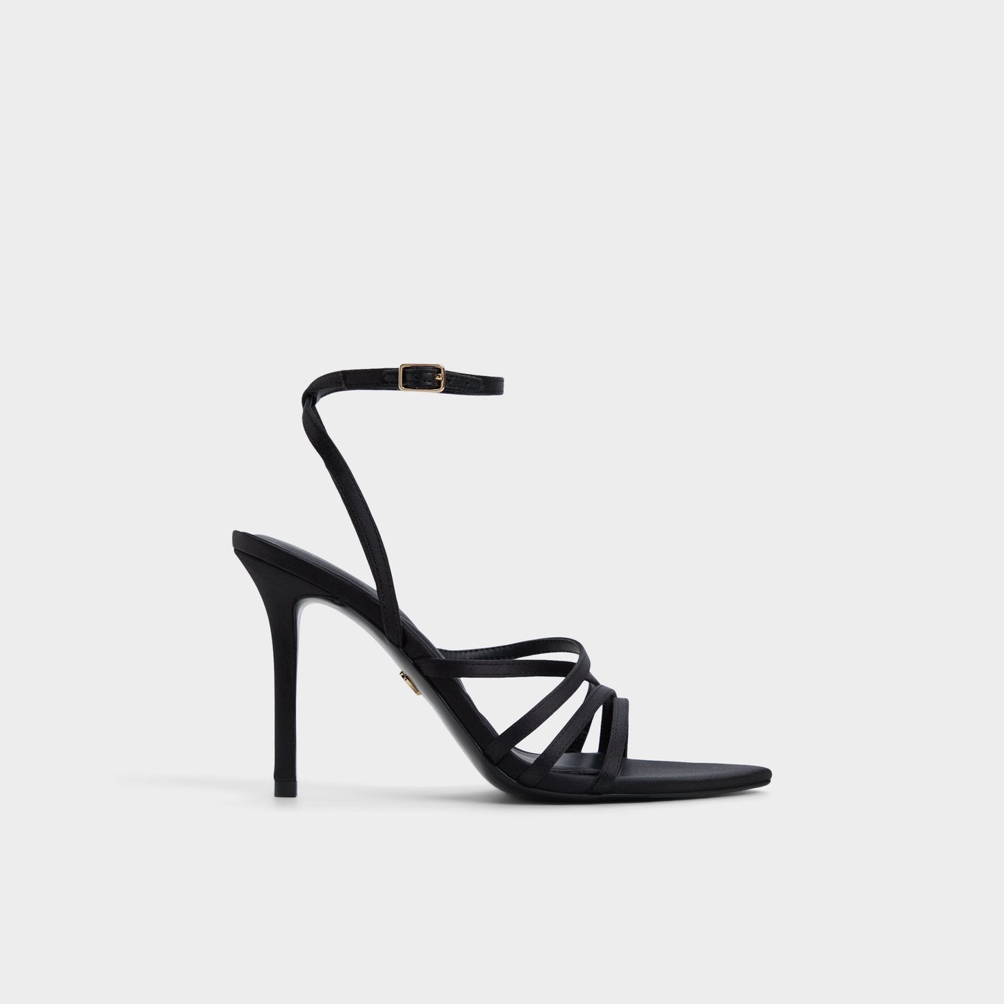 Aldo Solania Black Women's Strappy sandals - Strappy heeled sandal, Stiletto heel Women