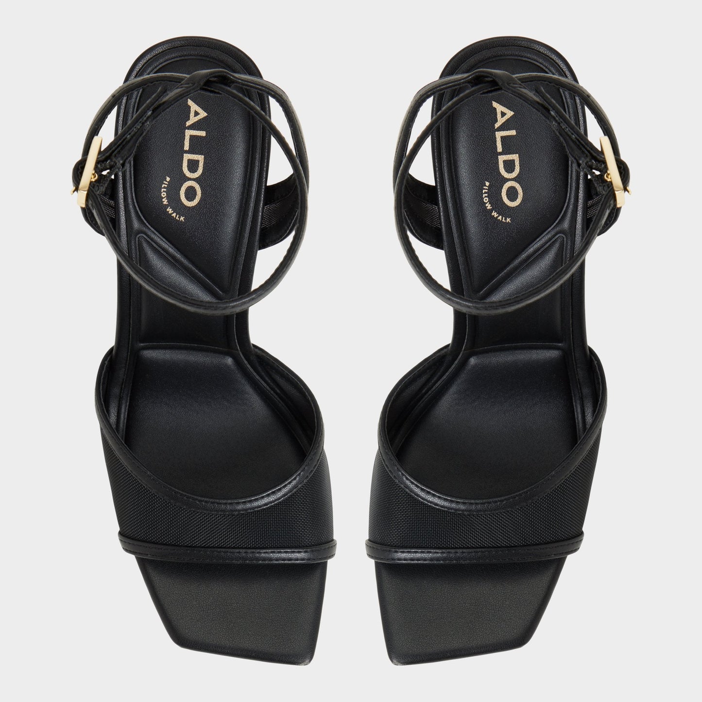 Aldo Sharra in Black 14119591 - Strappy heeled sandal, Stiletto heel Women