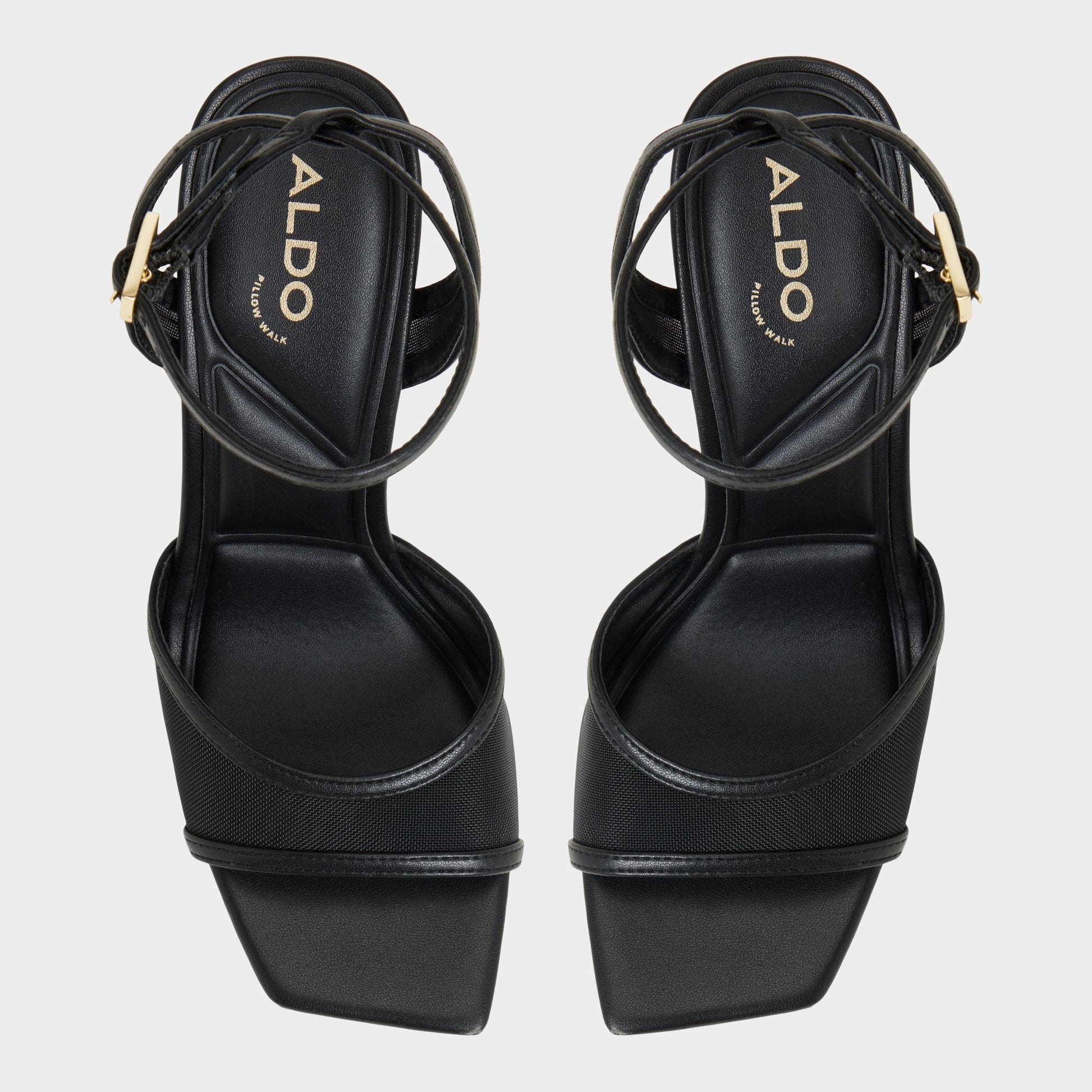 Aldo Sharra in Black 14119591 - Strappy heeled sandal, Stiletto heel Women