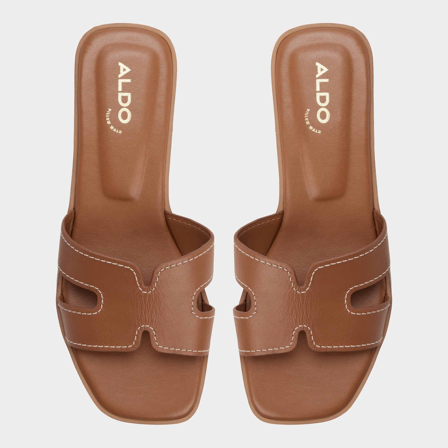 Aldo Itsandalb in Medium Brown - Slide sandal Women