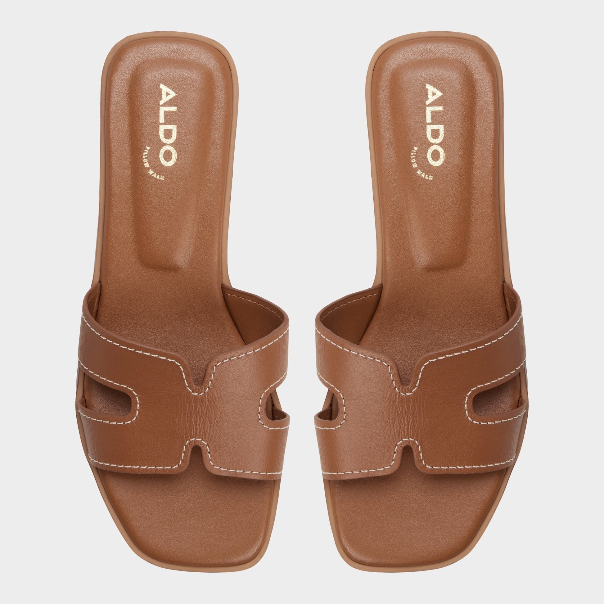 Aldo Itsandalb in Medium Brown - Slide sandal Women