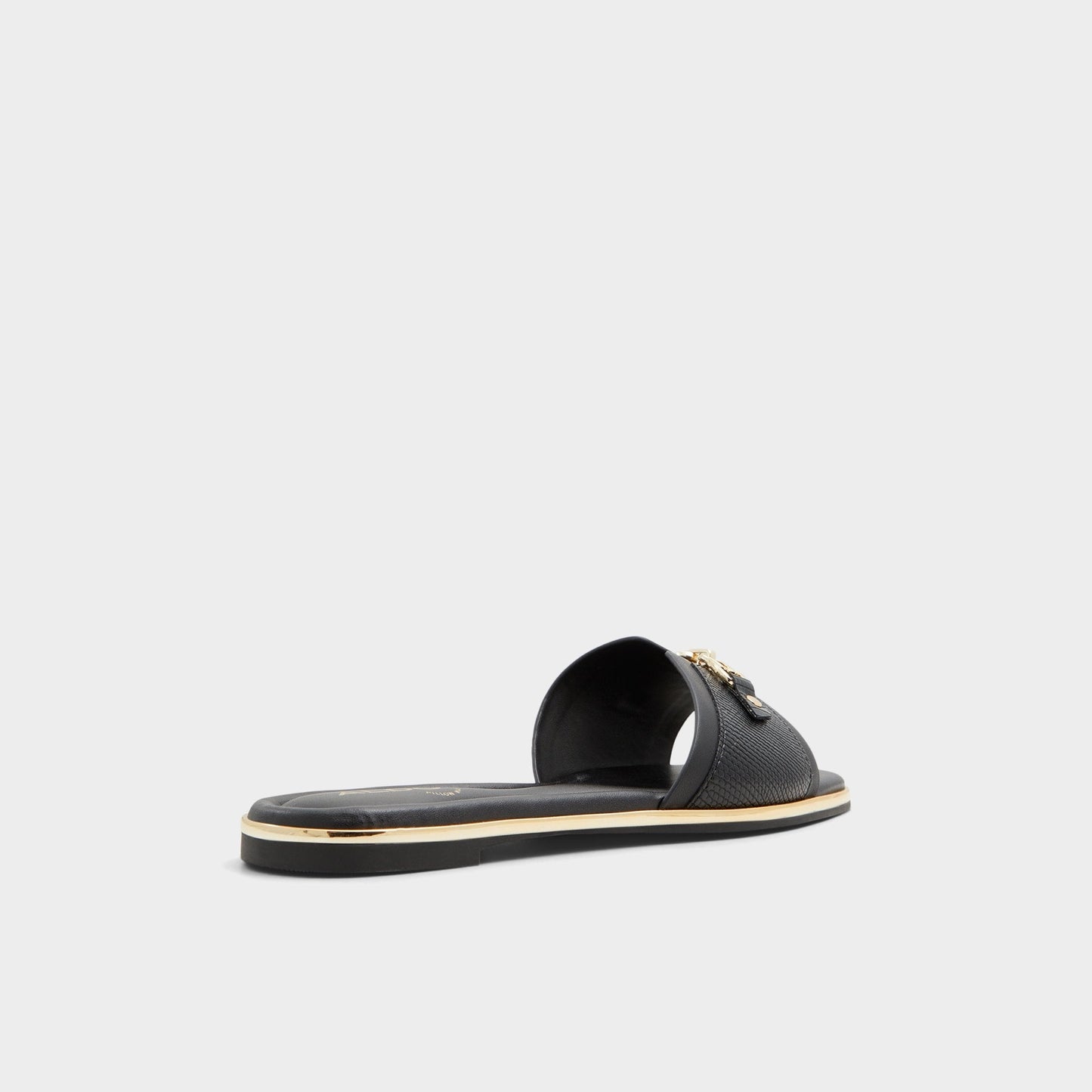 Aldo Alamassi Black Women's Flats - Slide sandal Women