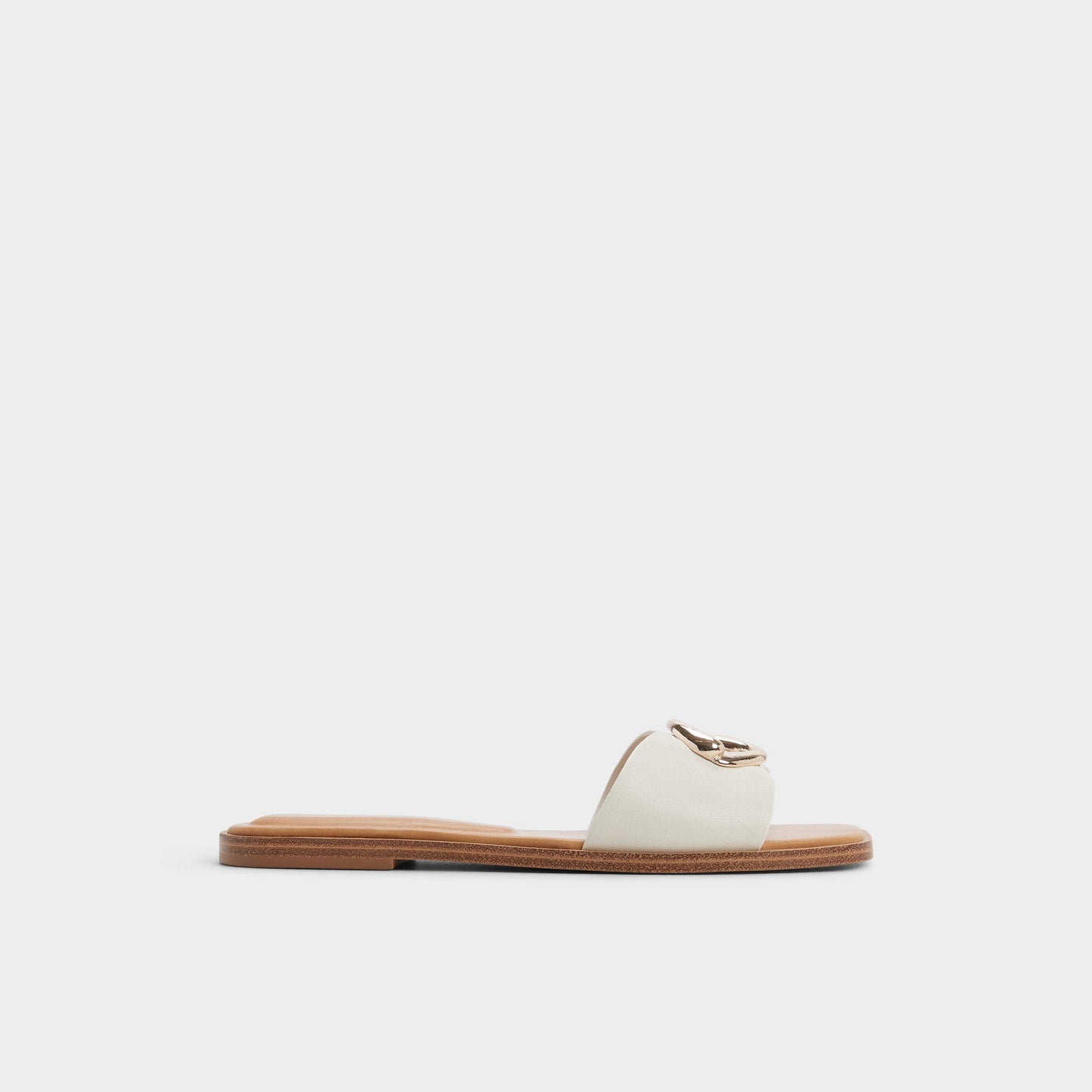 Aldo Biggin in White Bone - Slide sandal Women