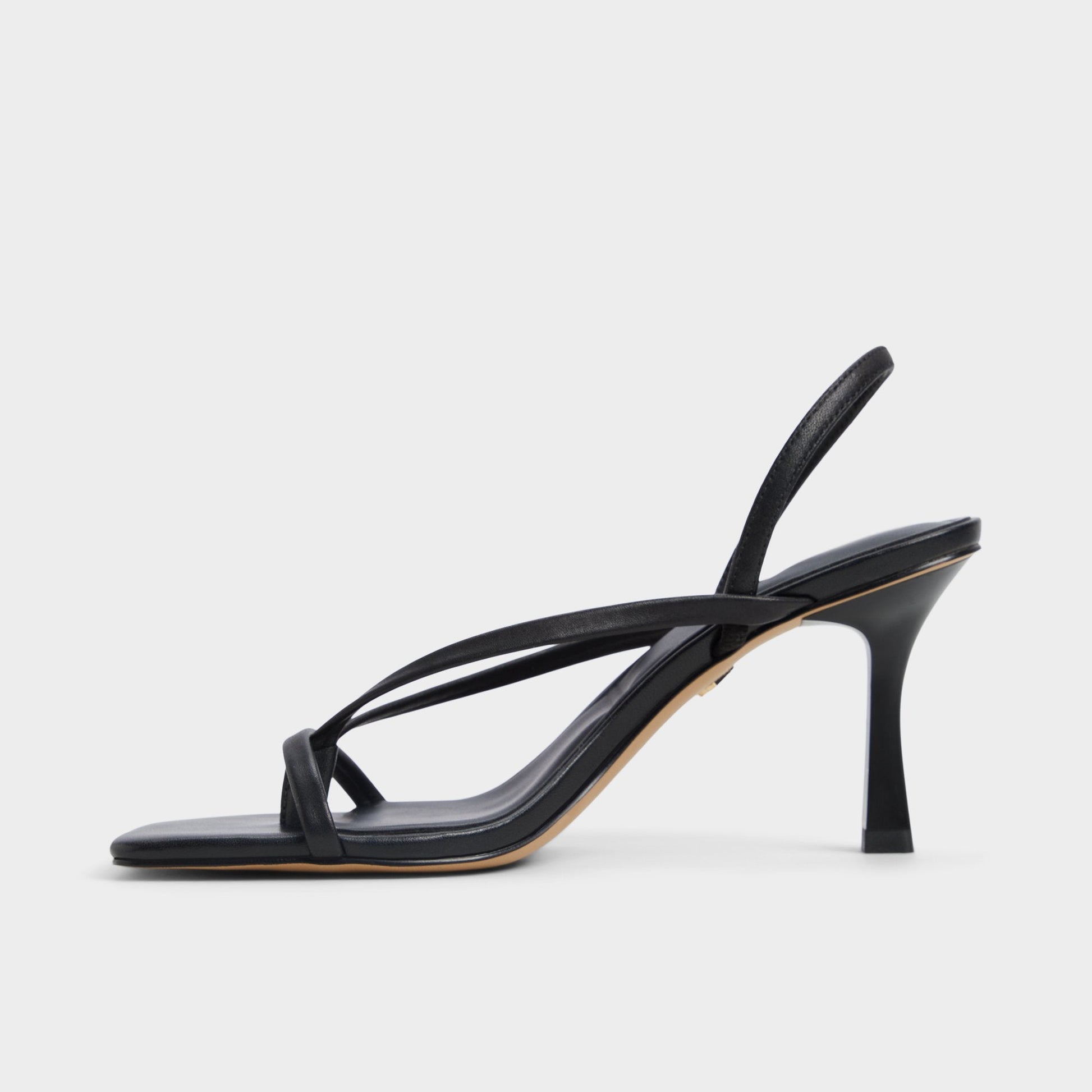 Aldo Riva Other Black Women's Strappy sandals - Sling back heeled sandal, Stiletto heel Women