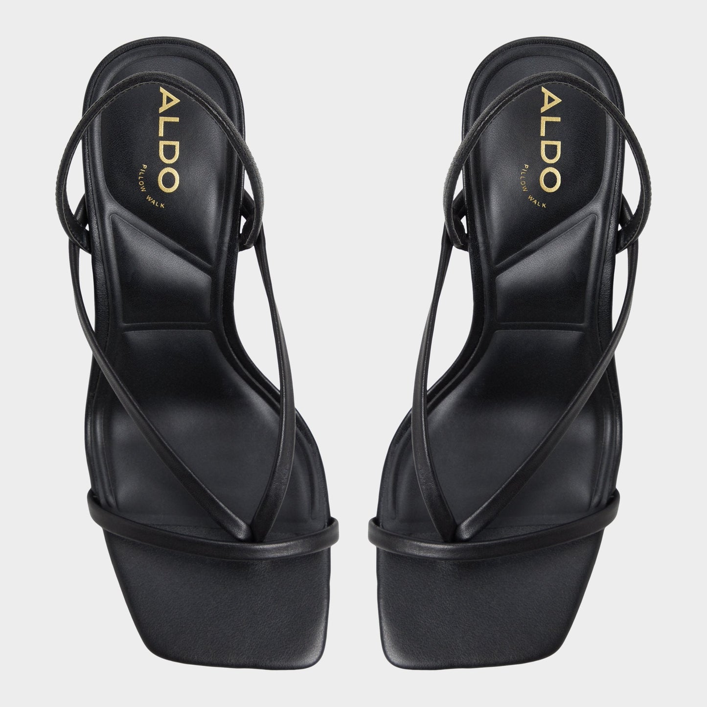Aldo Riva Other Black Women's Strappy sandals - Sling back heeled sandal, Stiletto heel Women