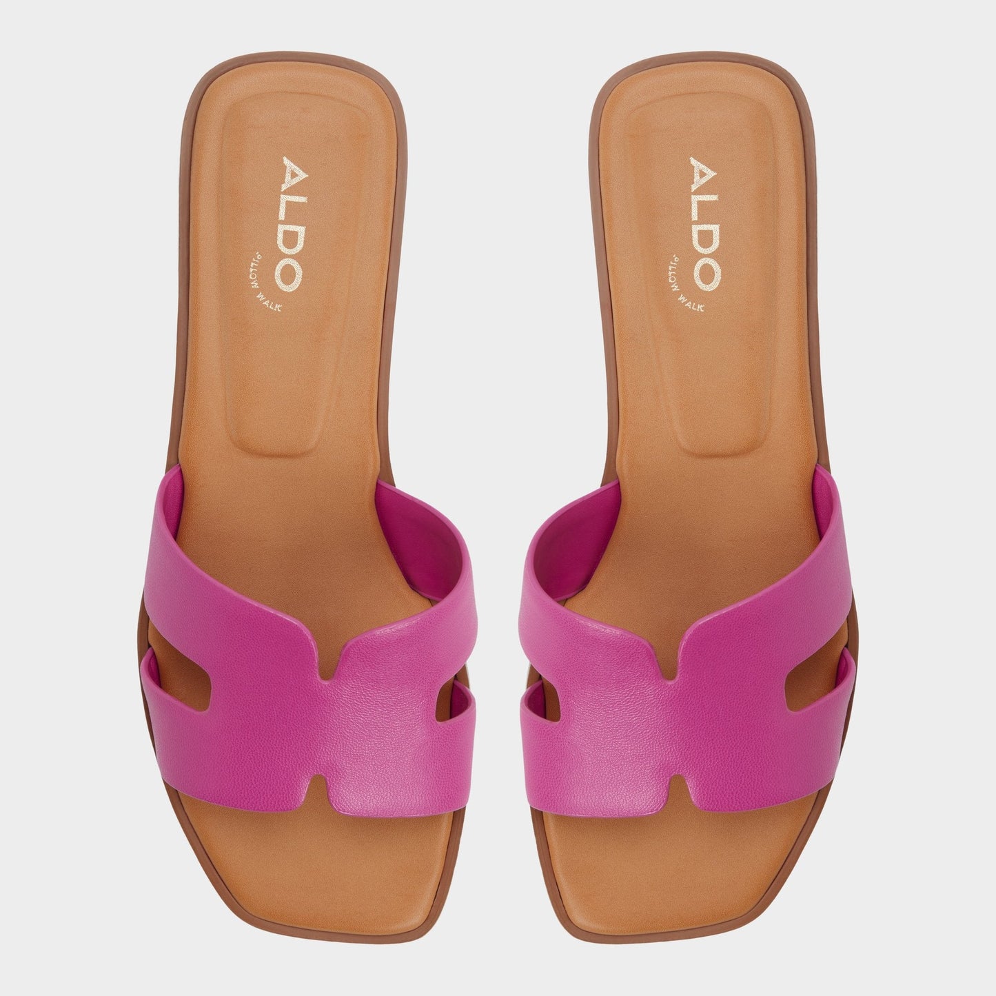 Aldo Itsandal in Dark Pink - Slide sandal Women