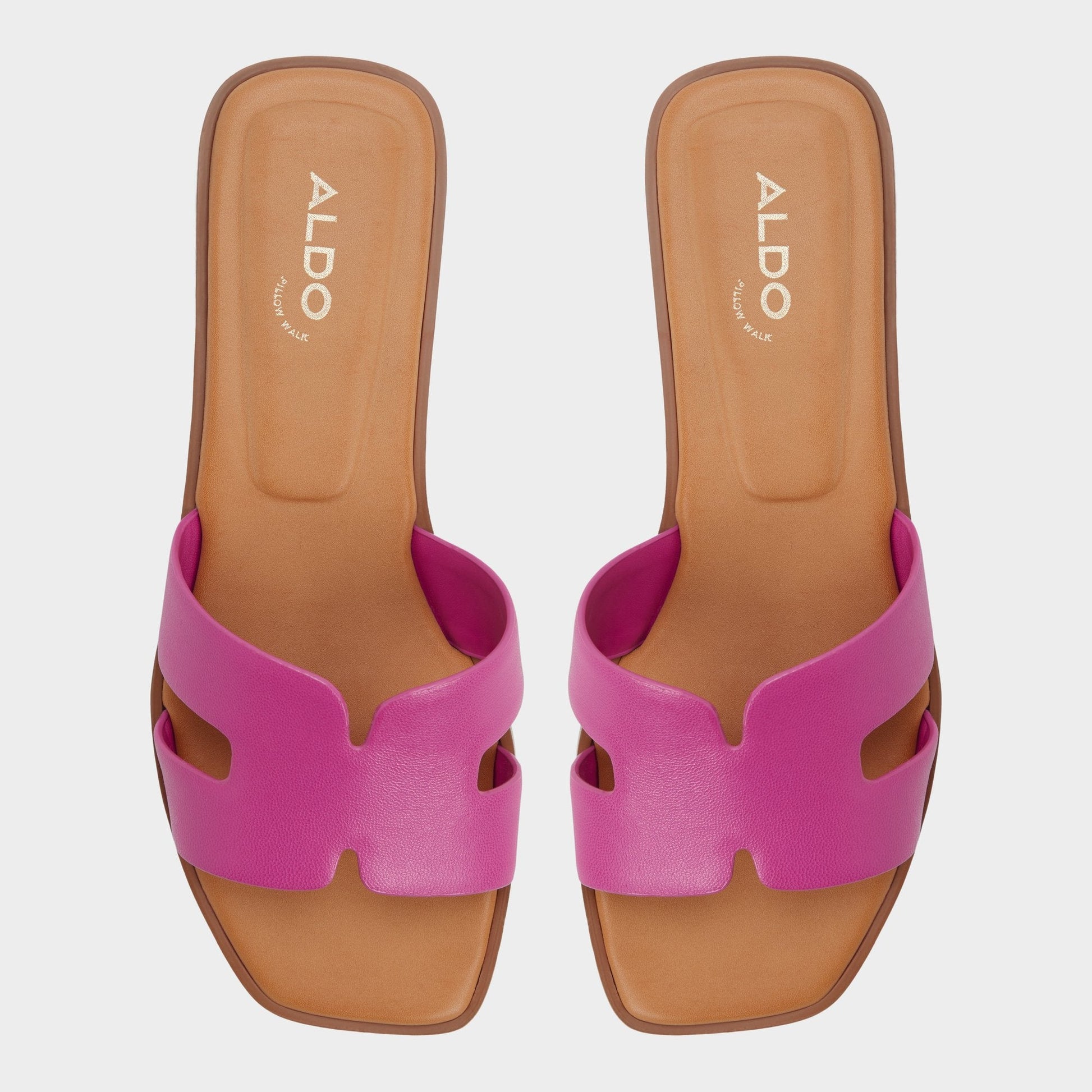 Aldo Itsandal in Dark Pink - Slide sandal Women