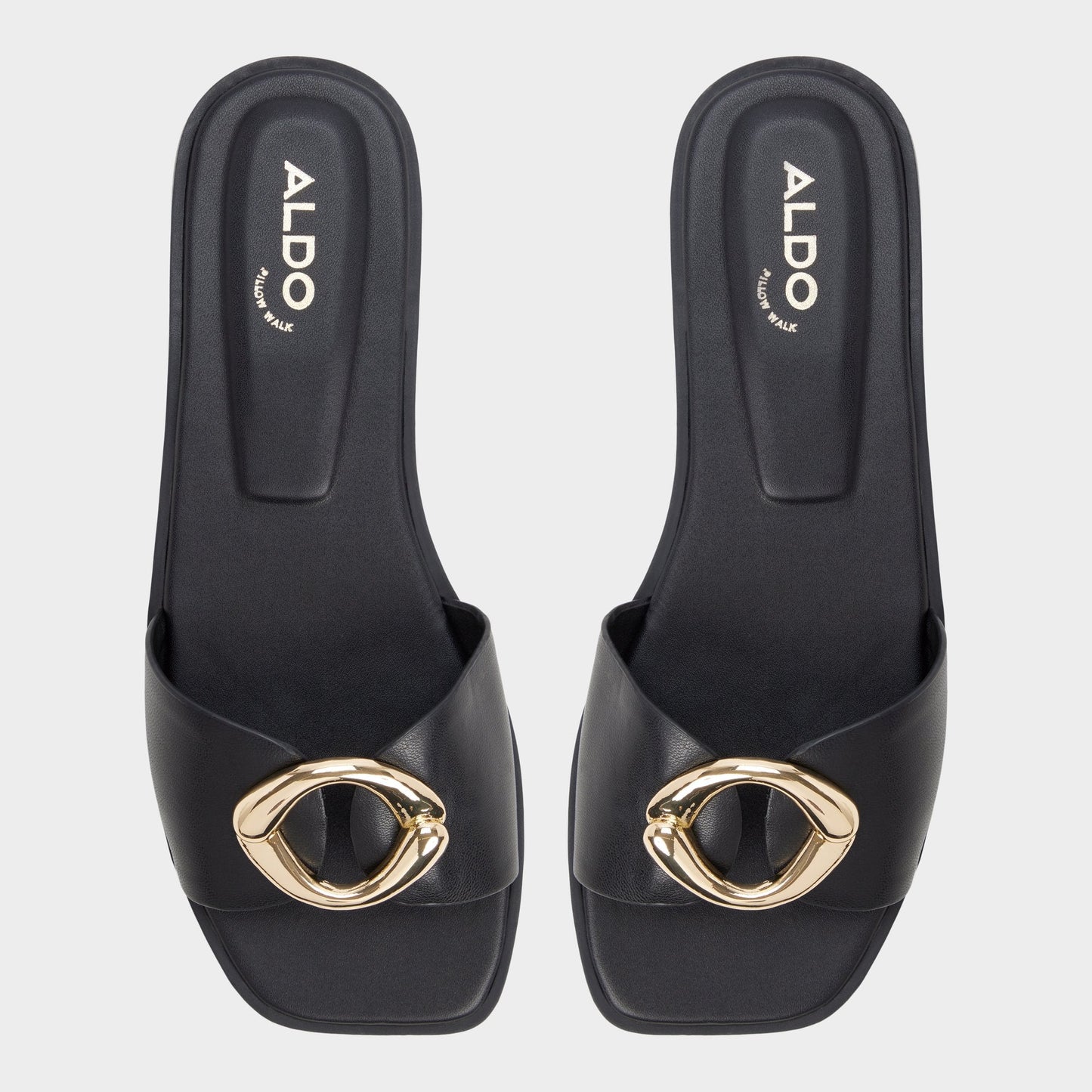 Aldo Biggin in Black - Slide sandal Women