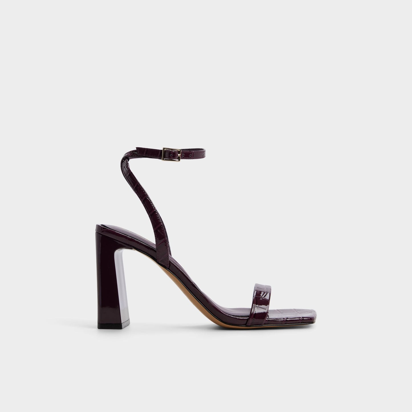 Aldo Azzira in Bordo - Strappy heeled sandal, Block heel Women