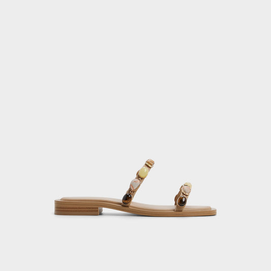Aldo Sapphira in Medium Beige 14213541 - Slide sandal Women