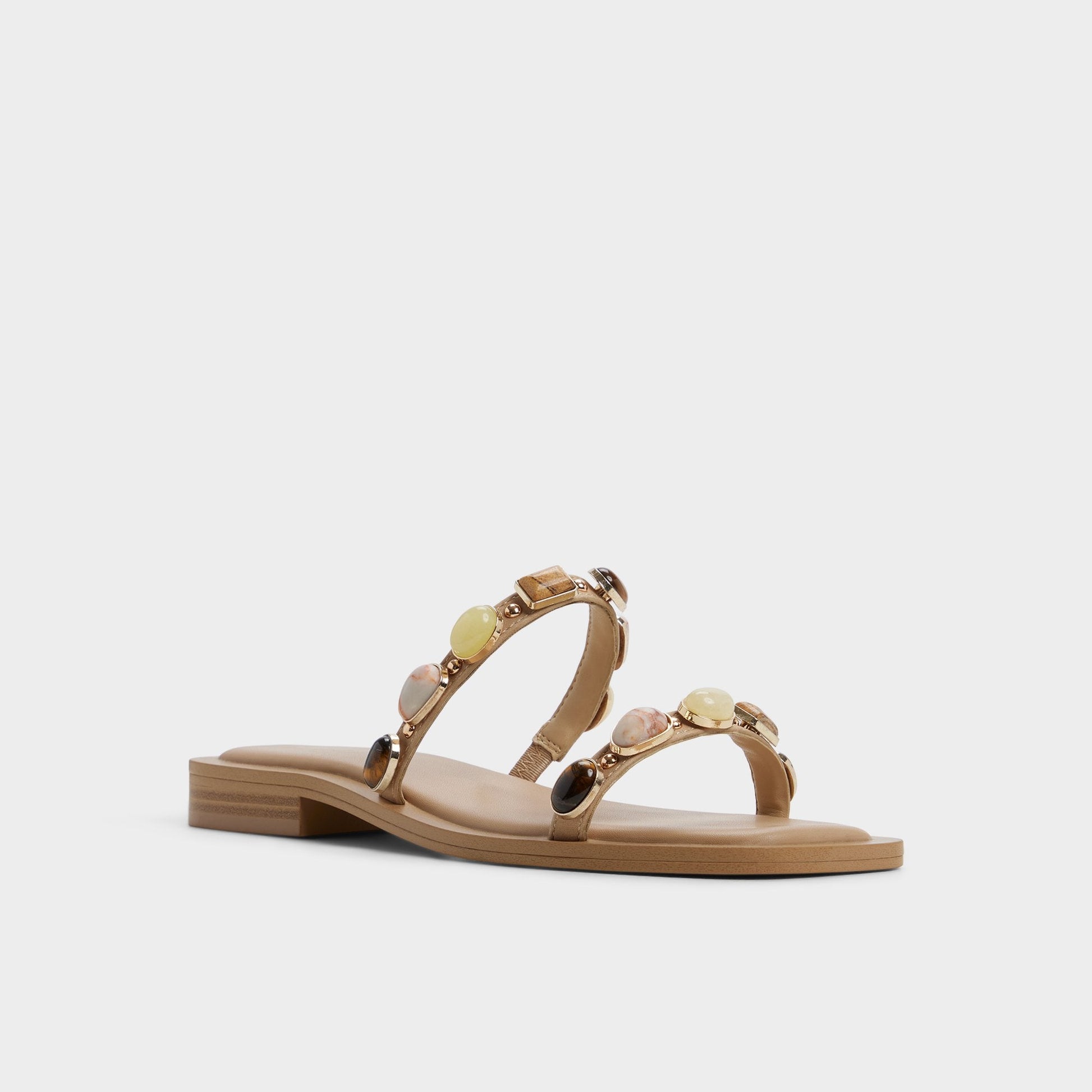 Aldo Sapphira in Medium Beige 14213541 - Slide sandal Women
