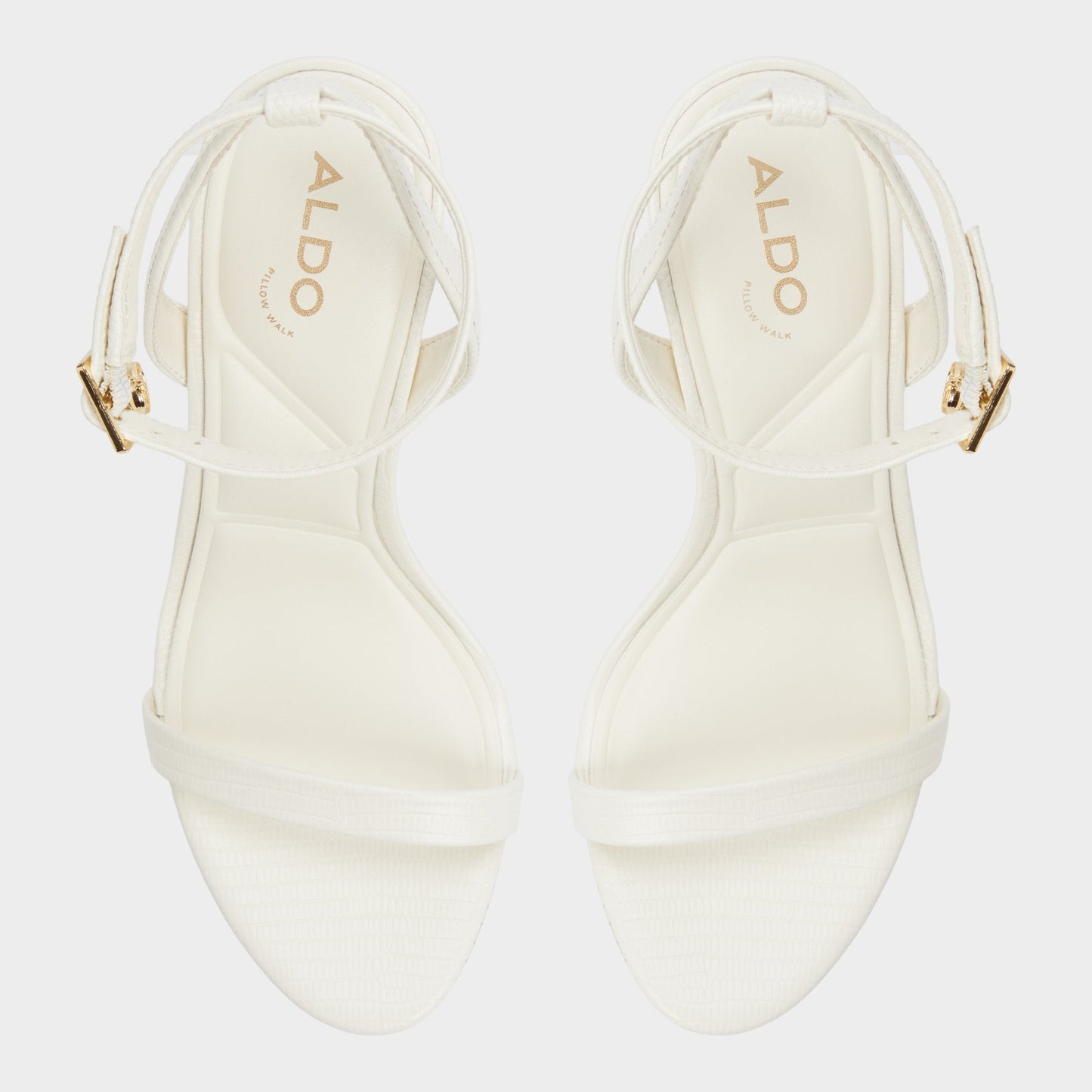 Aldo Maristou-xt White Women's Heeled sandals - Strappy heeled sandal, Stiletto heel Women