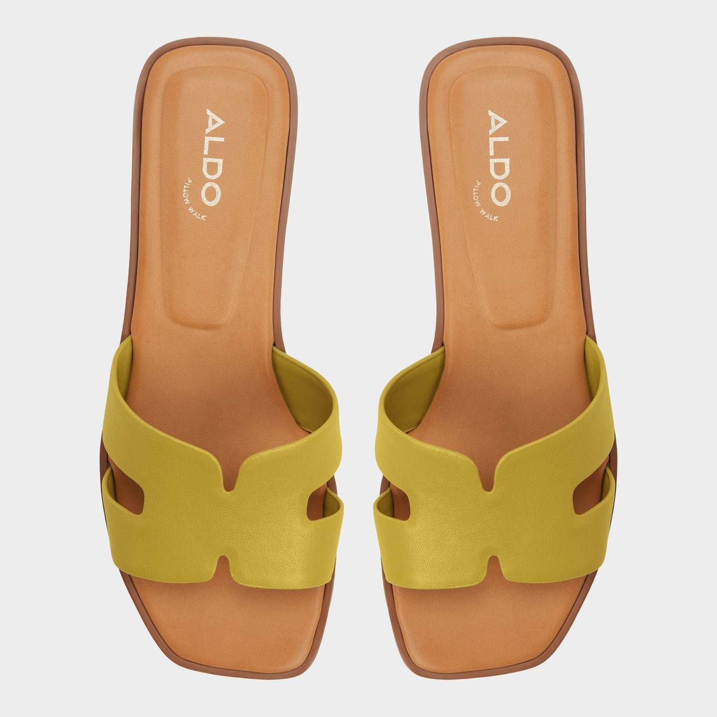 Aldo Itsandal in Other Yellow - Slide sandal Women