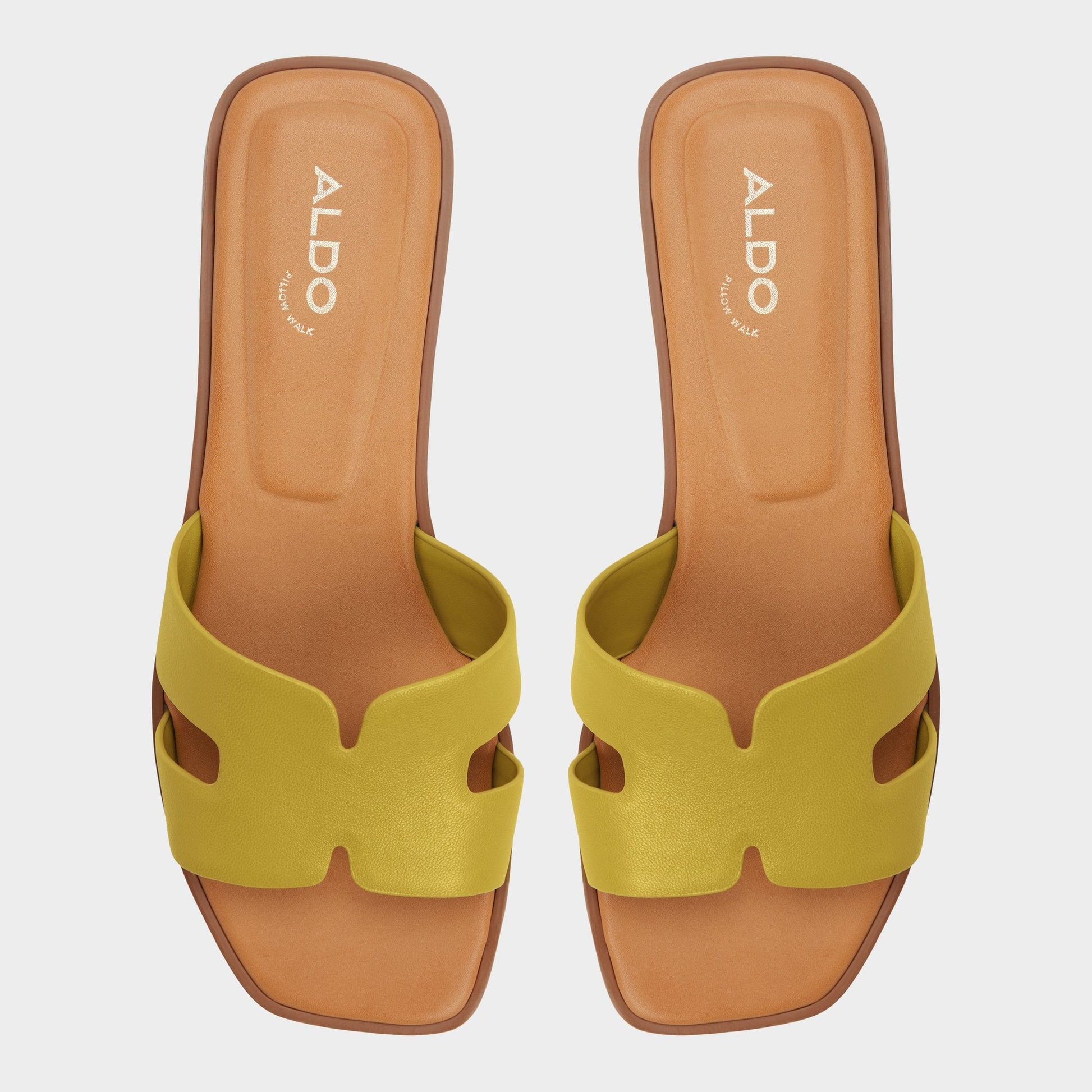 Aldo Itsandal in Other Yellow - Slide sandal Women