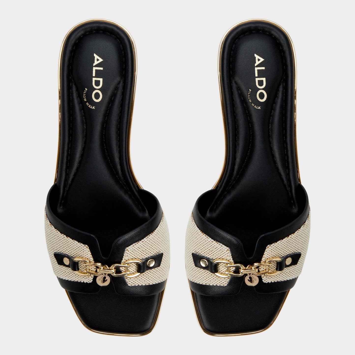 Aldo Alamassi Natural Women's Flats - Slide sandal Women