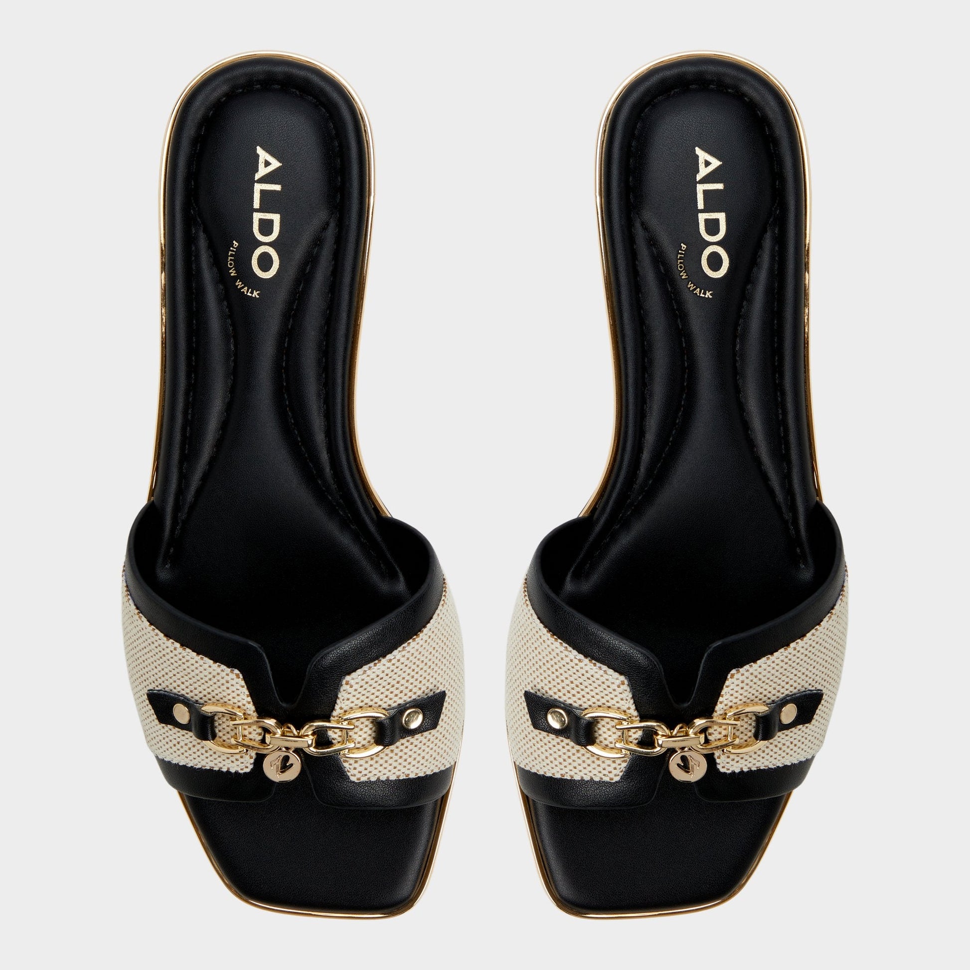 Aldo Alamassi Natural Women's Flats - Slide sandal Women