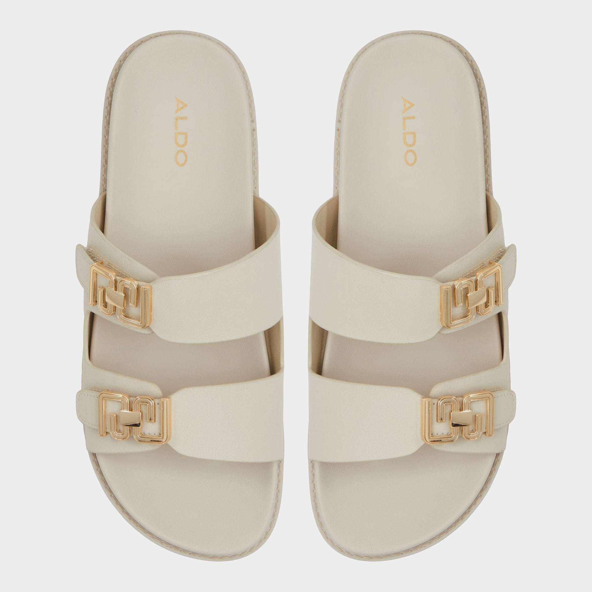 Aldo Alessie Other White Women's Footbed sandals - Footbed sandal, Footbed sandal Women