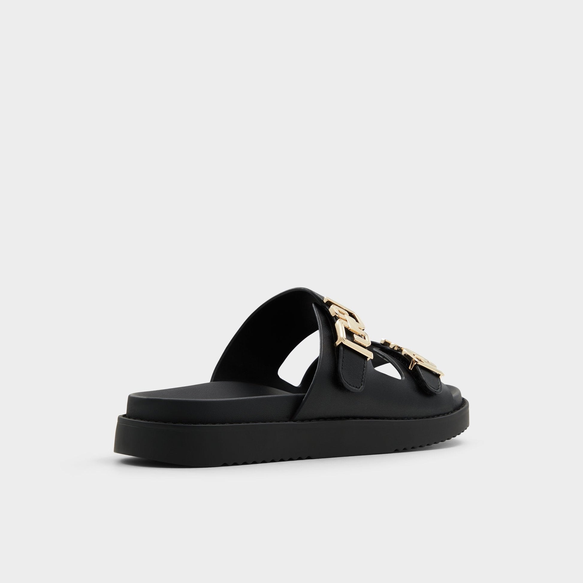 Aldo Alessie Black Women's Footbed sandals - Footbed sandal, Footbed sandal Women