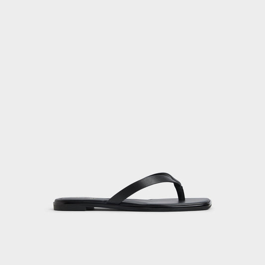 Aldo Theao Black Women's Flats - Flip flop Women