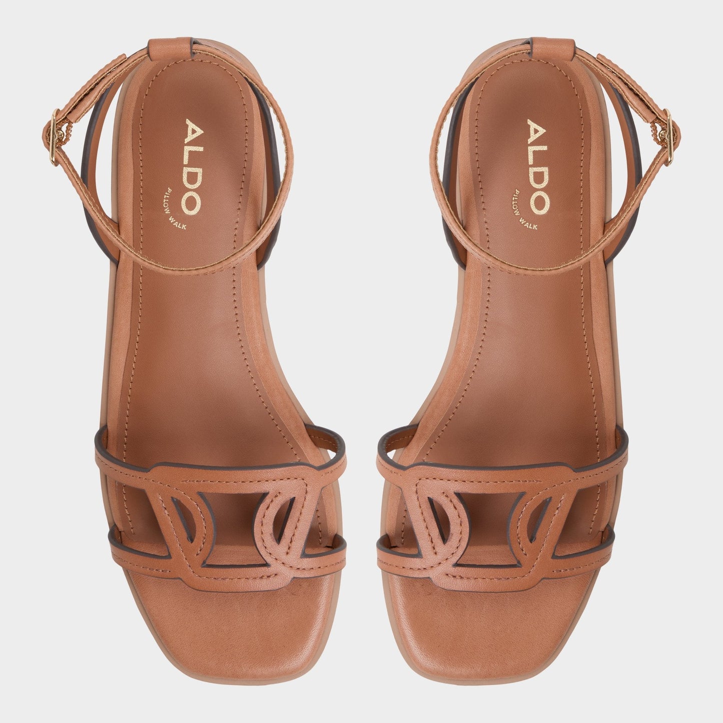 Aldo Greengrove Medium Brown Women's Flats - Flat sandal Women