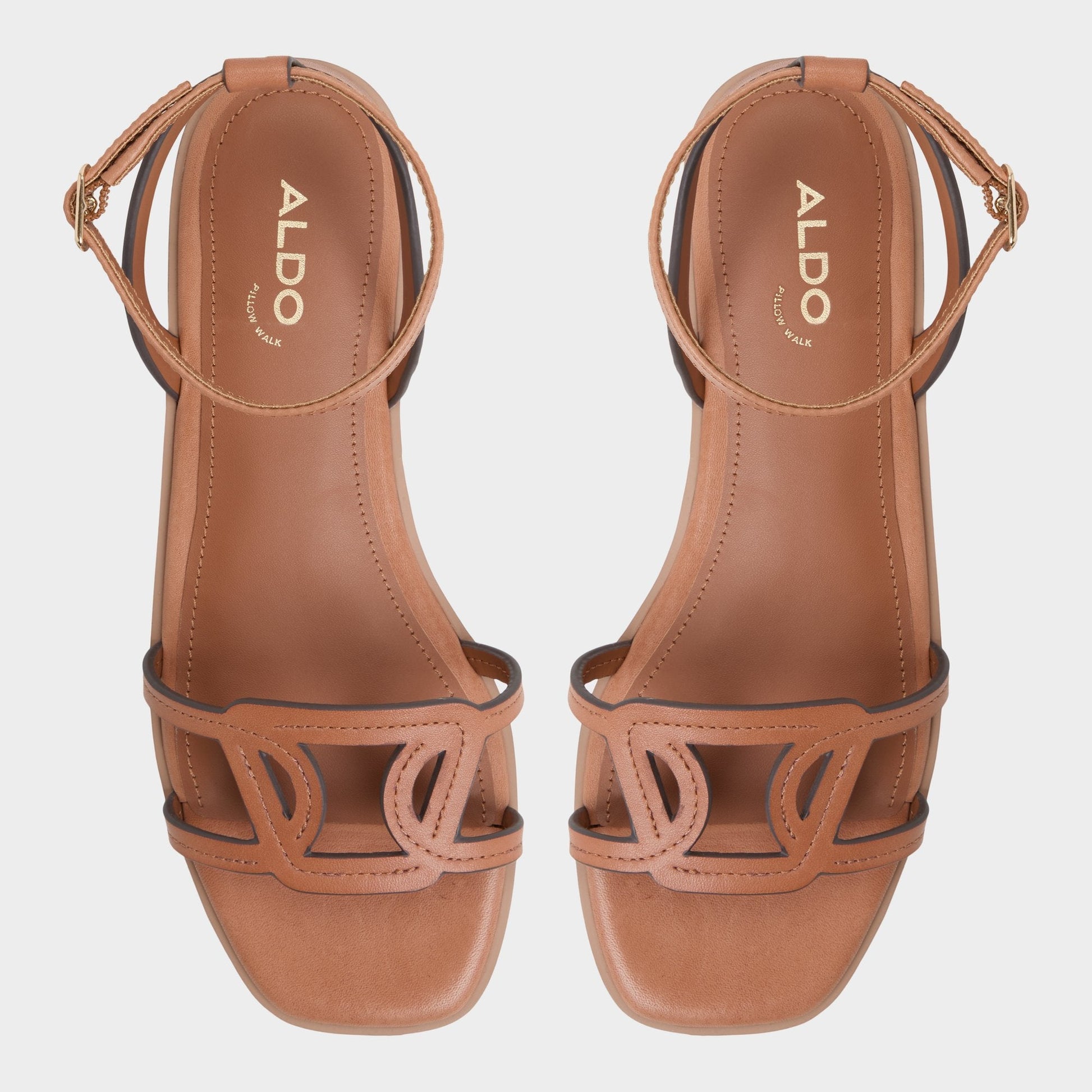 Aldo Greengrove Medium Brown Women's Flats - Flat sandal Women