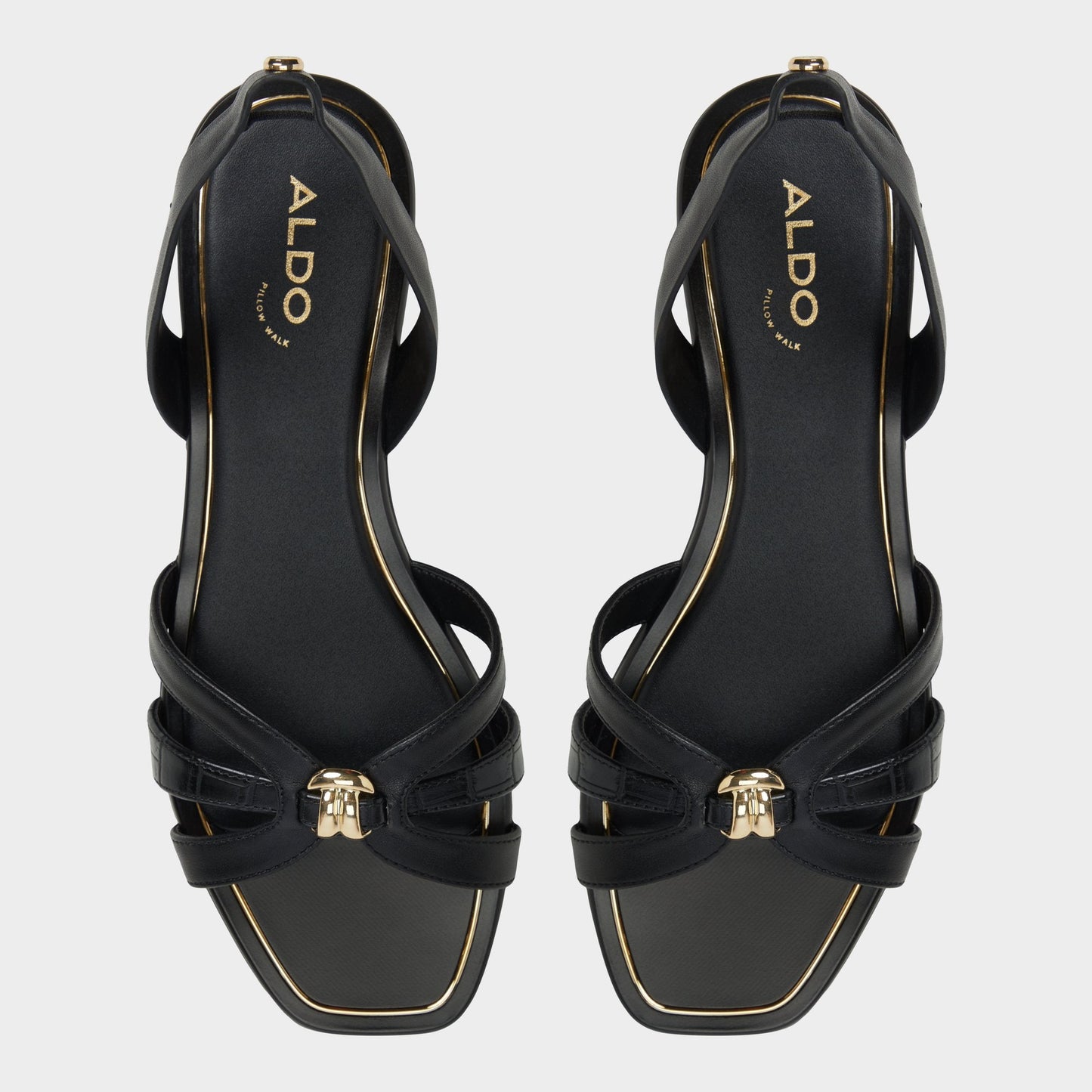 Aldo Marassita Black Women's Slingbacks - Flat sandal Women