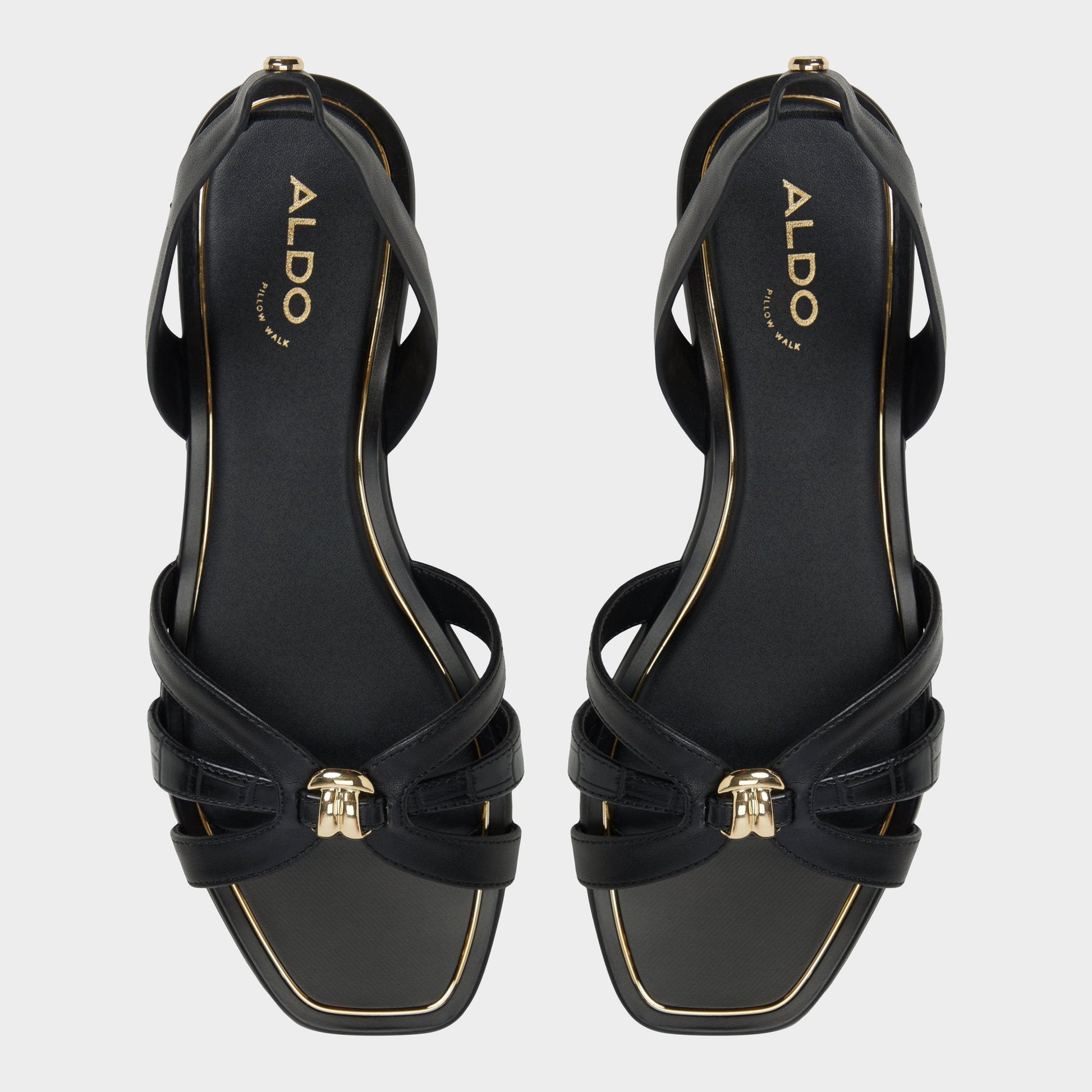 Aldo Marassita Black Women's Slingbacks - Flat sandal Women