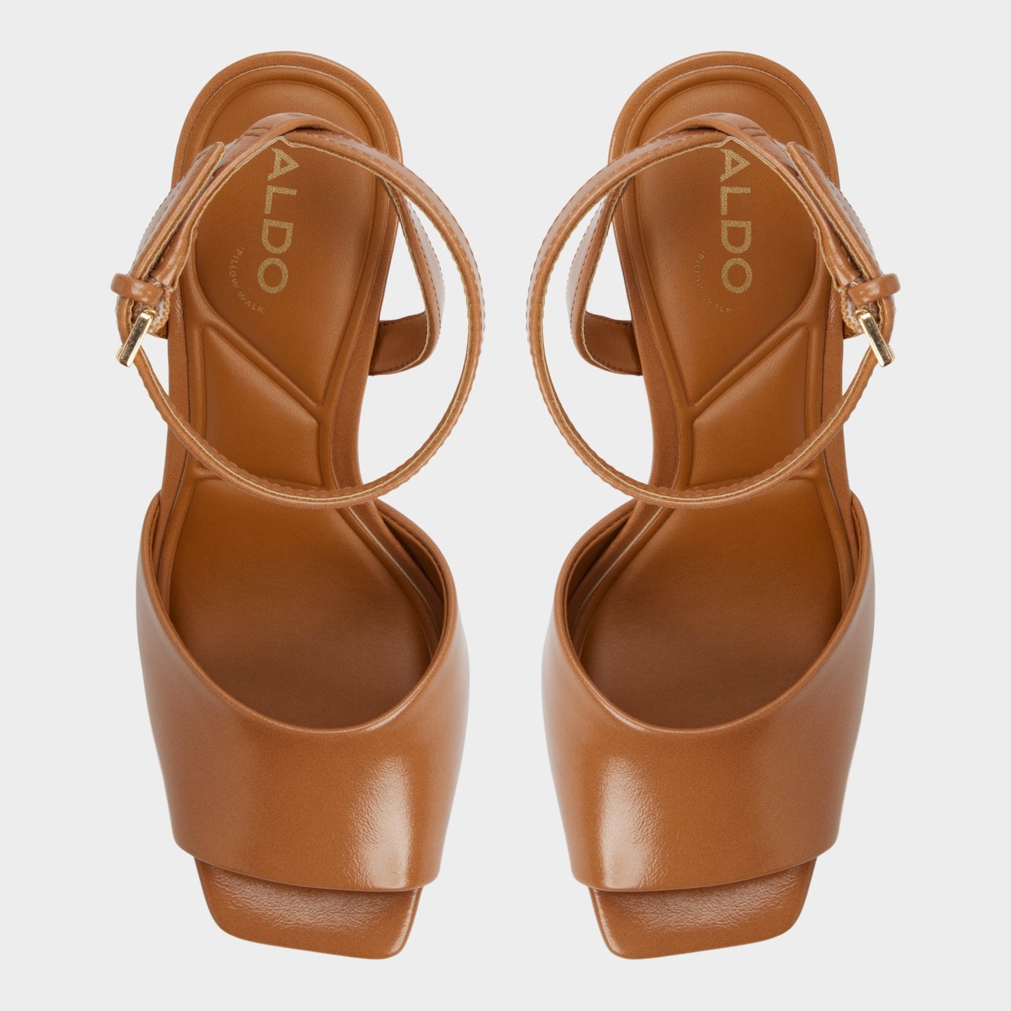 Aldo Kaiasien in Tan - Heeled sandal, Stiletto heel Women