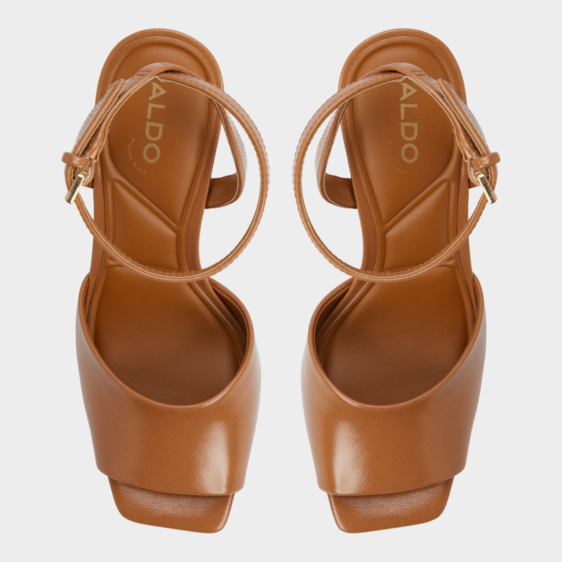 Aldo Kaiasien in Tan - Heeled sandal, Stiletto heel Women