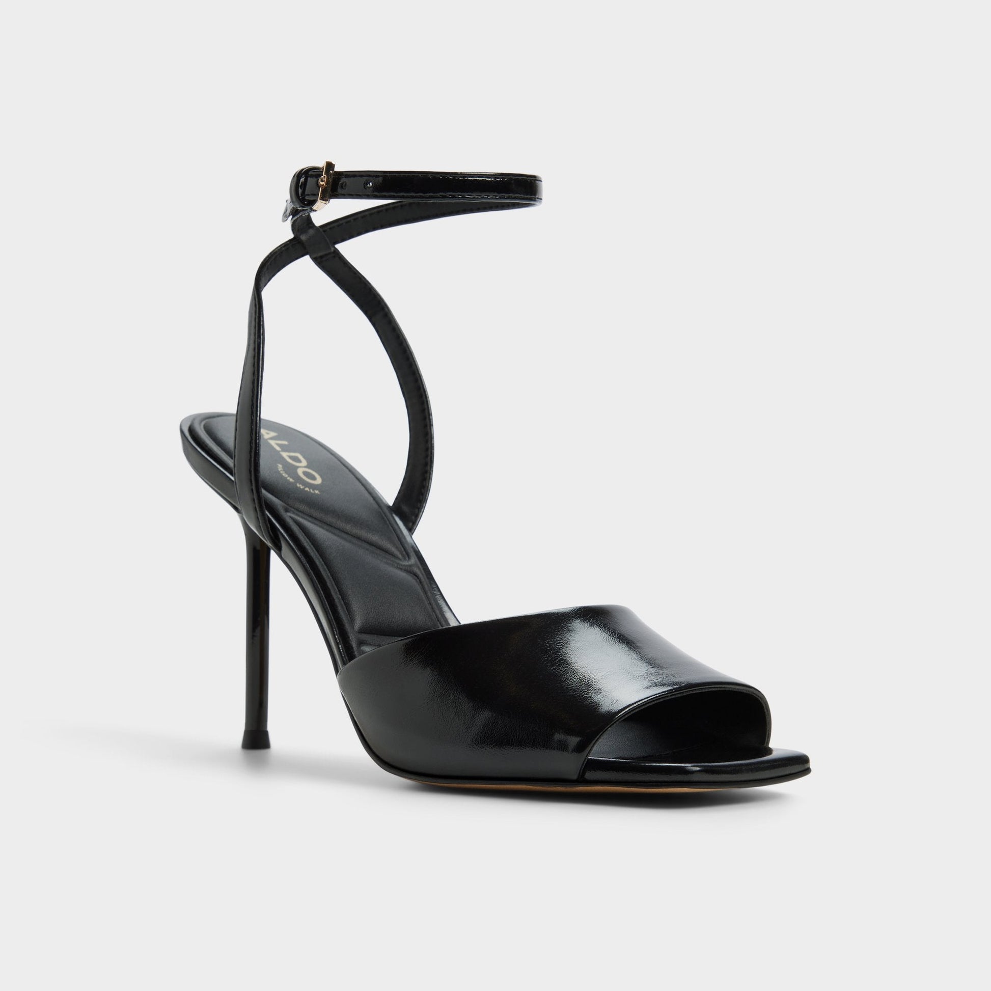 Aldo Kaiasien in Black - Heeled sandal, Stiletto heel Women|Bags