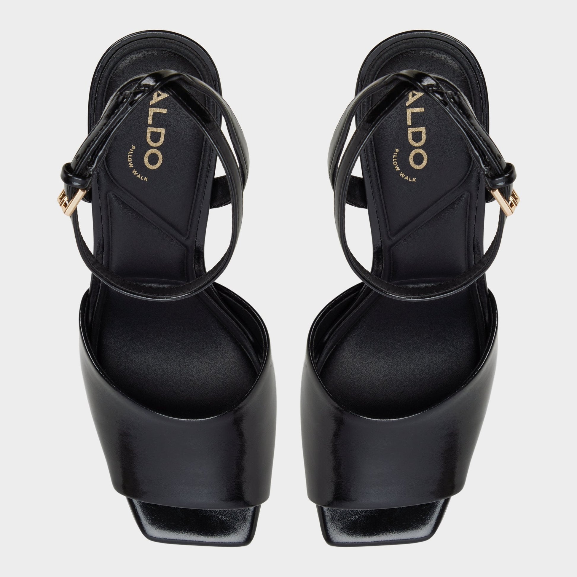 Aldo Kaiasien in Black - Heeled sandal, Stiletto heel Women|Bags