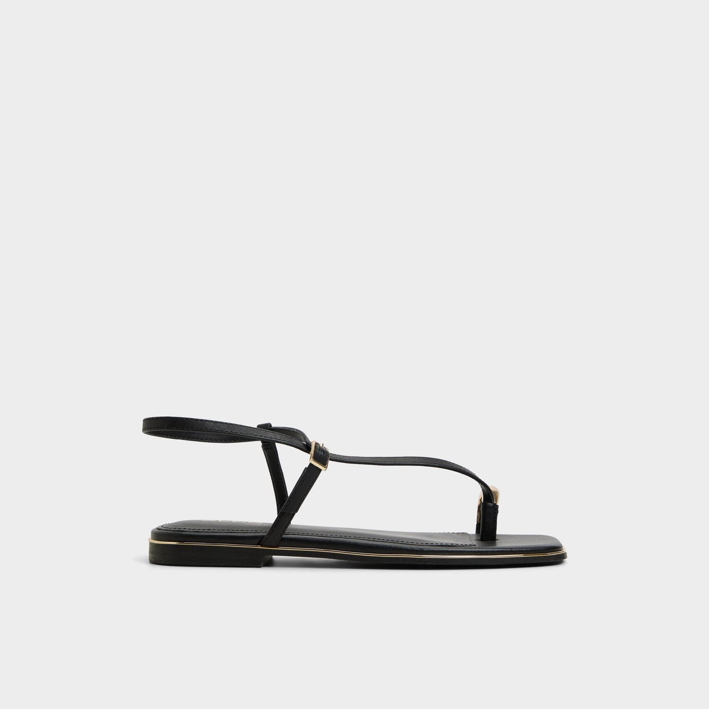 Aldo Jomalina Black Women's Flats - Strappy flat sandal Women