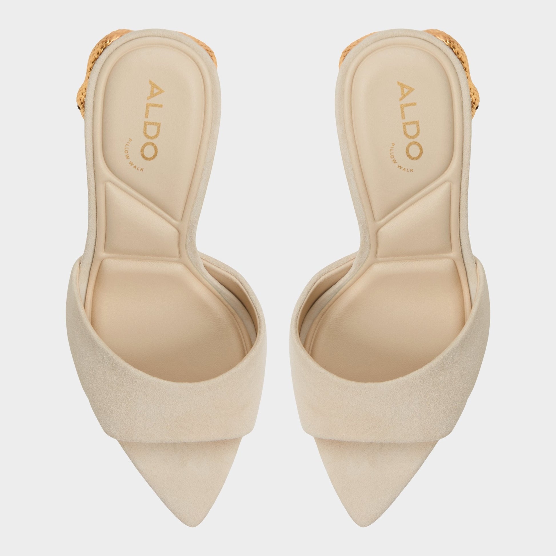 Aldo Seashella Bone Women's Heeled mules - Heeled mule Women