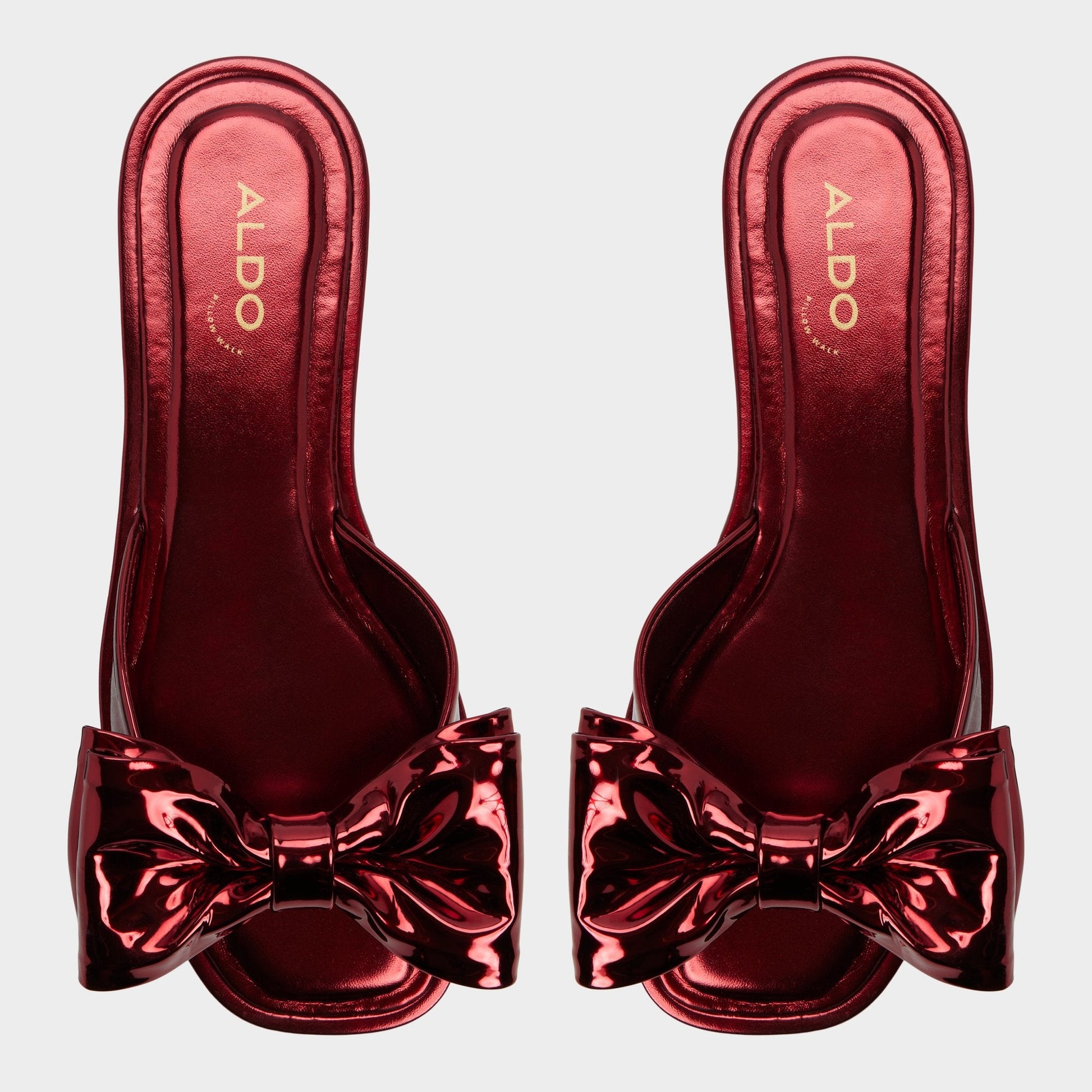 Aldo Bowetta in Medium Red - Slide sandal Women|Bags