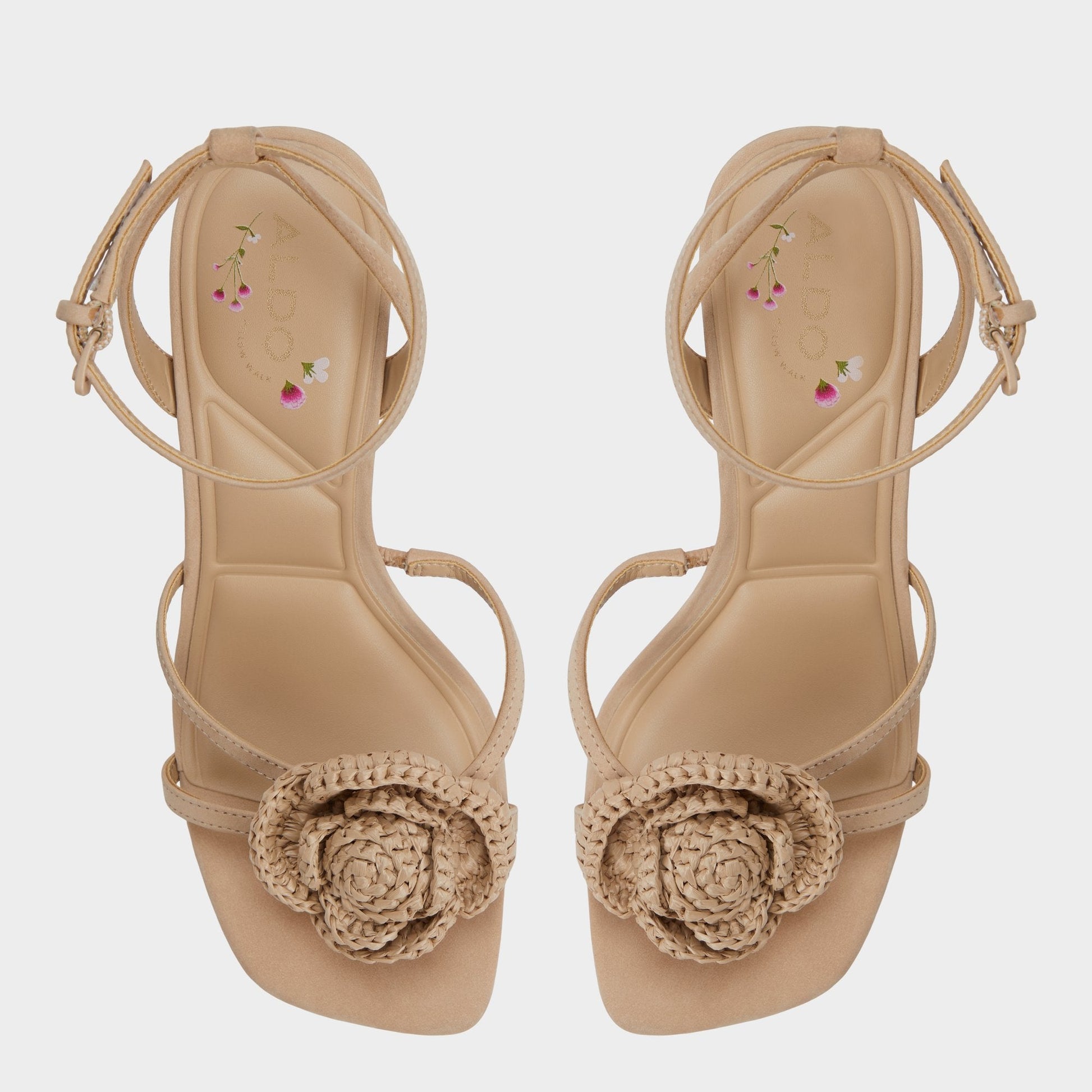 Aldo Wildblossom Sand Women's Heeled sandals - Strappy heeled sandal, Stiletto heel Women