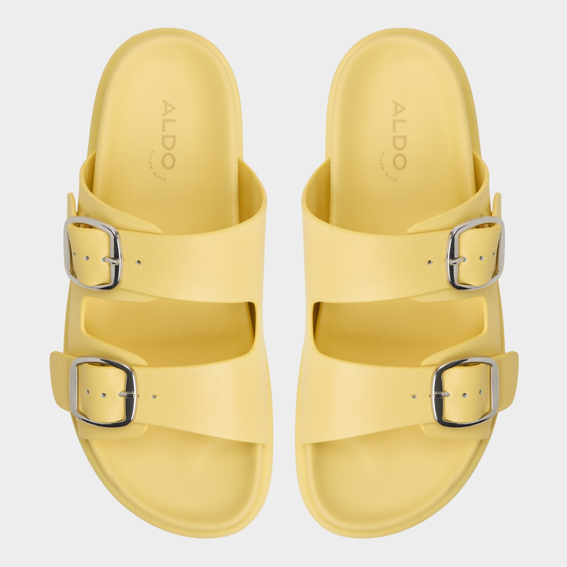 Aldo Bohochic Yellow Women's Travel essentials - Footbed sandal, Footbed sandal Women