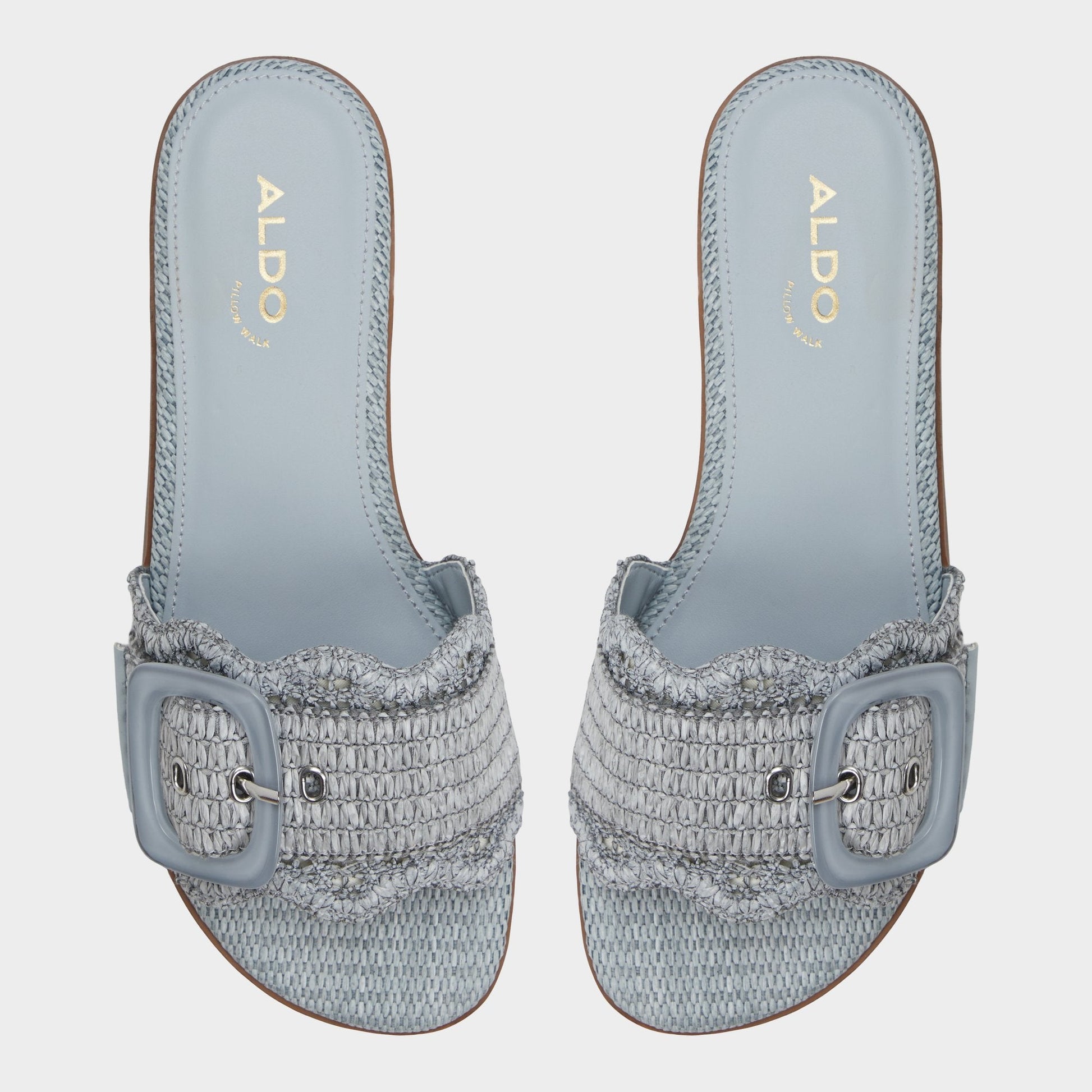 Aldo Wavysally in Other Blue 14051763 - Slide sandal Women
