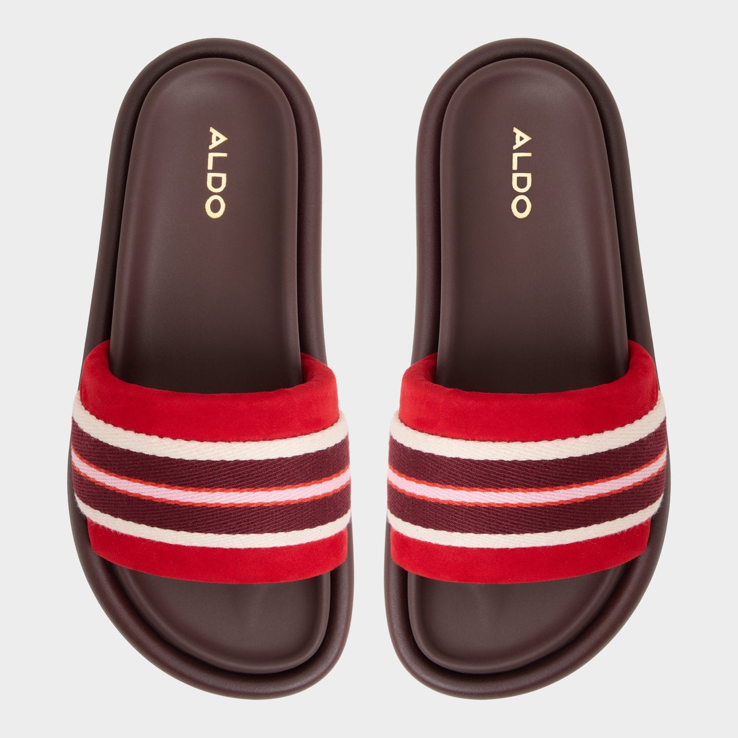 Aldo Nydelagan in Open Red - , Footbed sandal Women
