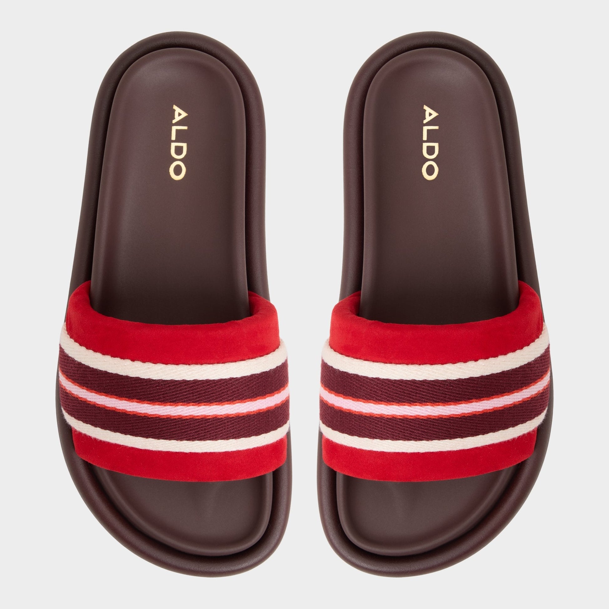Aldo Nydelagan in Open Red - , Footbed sandal Women