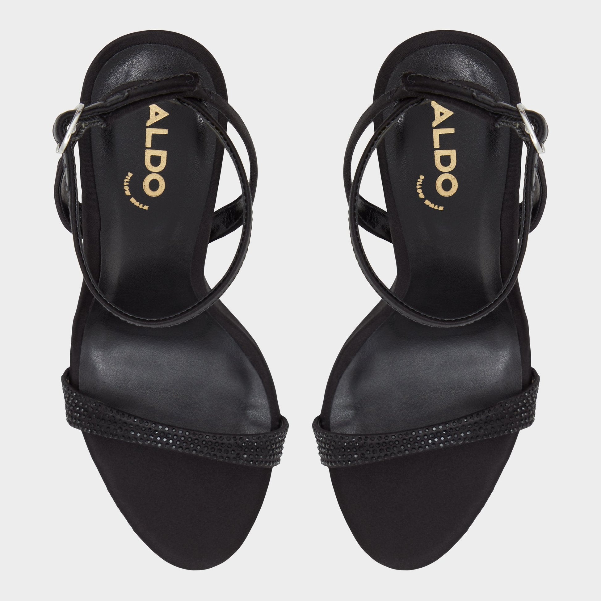 Aldo Lydala Black Women's Heeled sandals - Strappy heeled sandal Women
