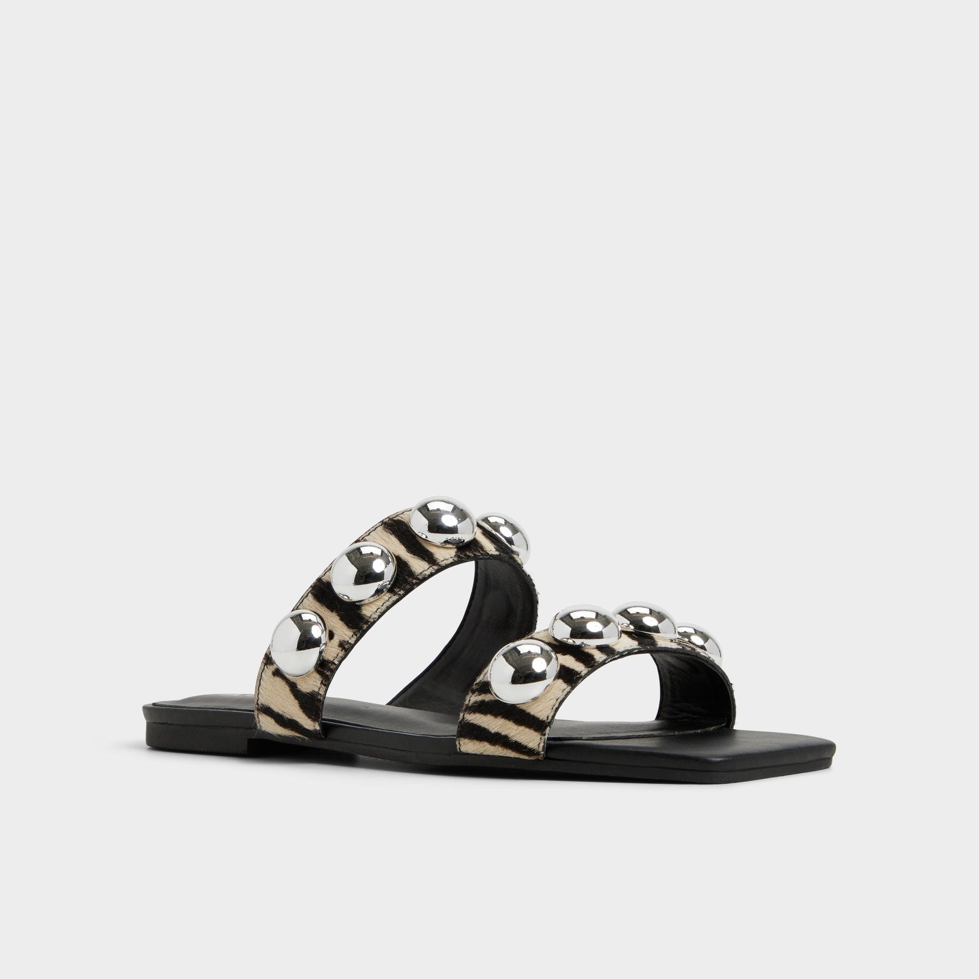 Aldo Katalena in White Black - Slide sandal Women