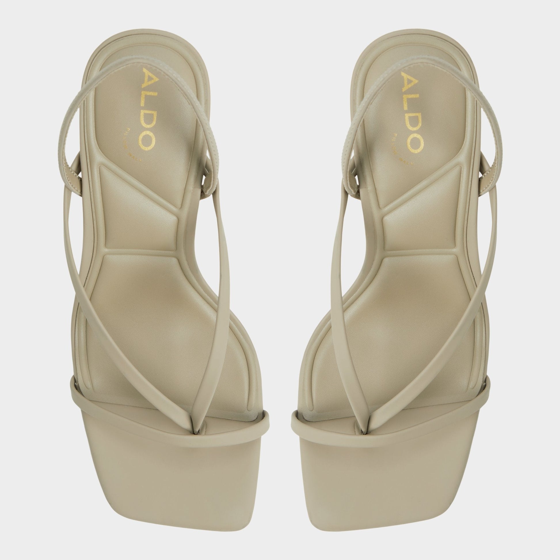 Aldo Riva Other Green Women's Strappy sandals - Sling back heeled sandal, Stiletto heel Women